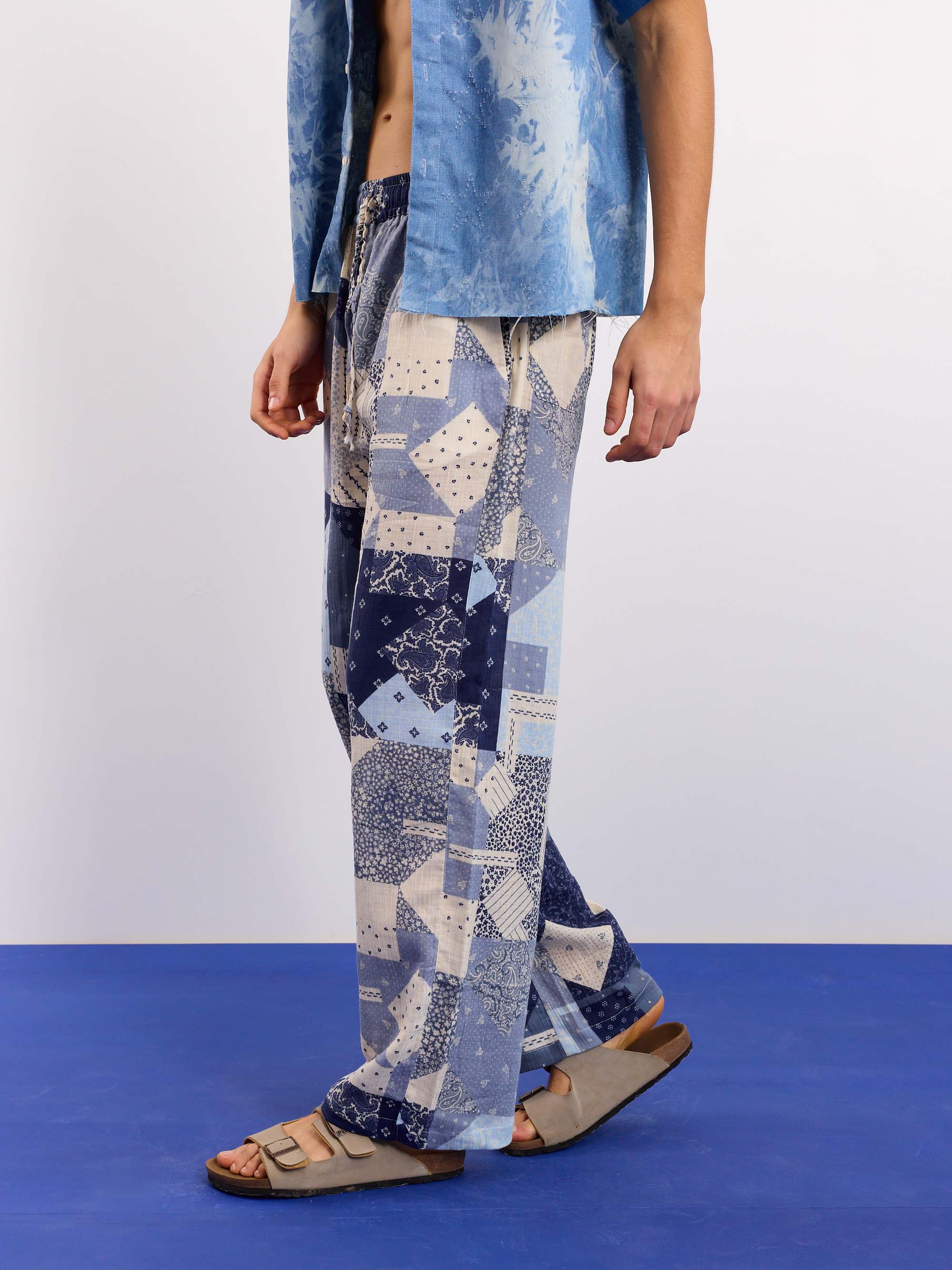Bandana Gauze Pull-on Pants - Image 5