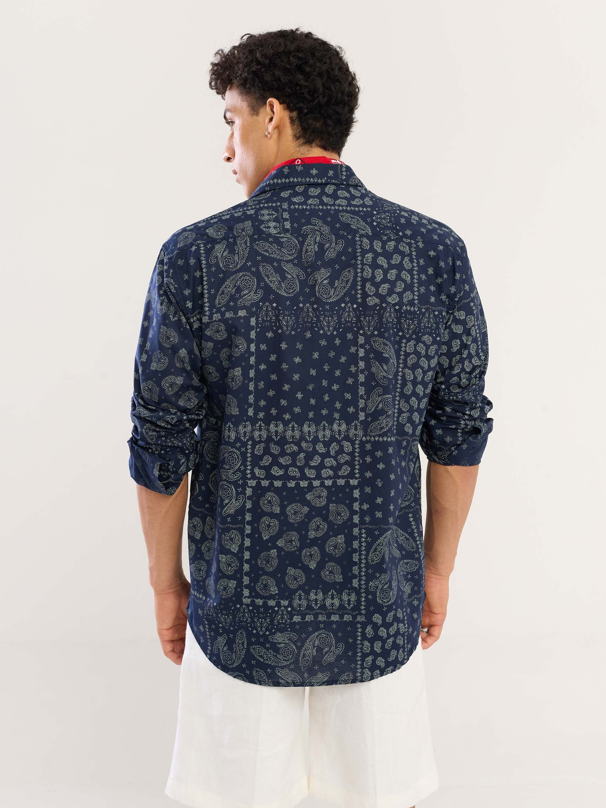 Bandana Printed Shirt - Image 6