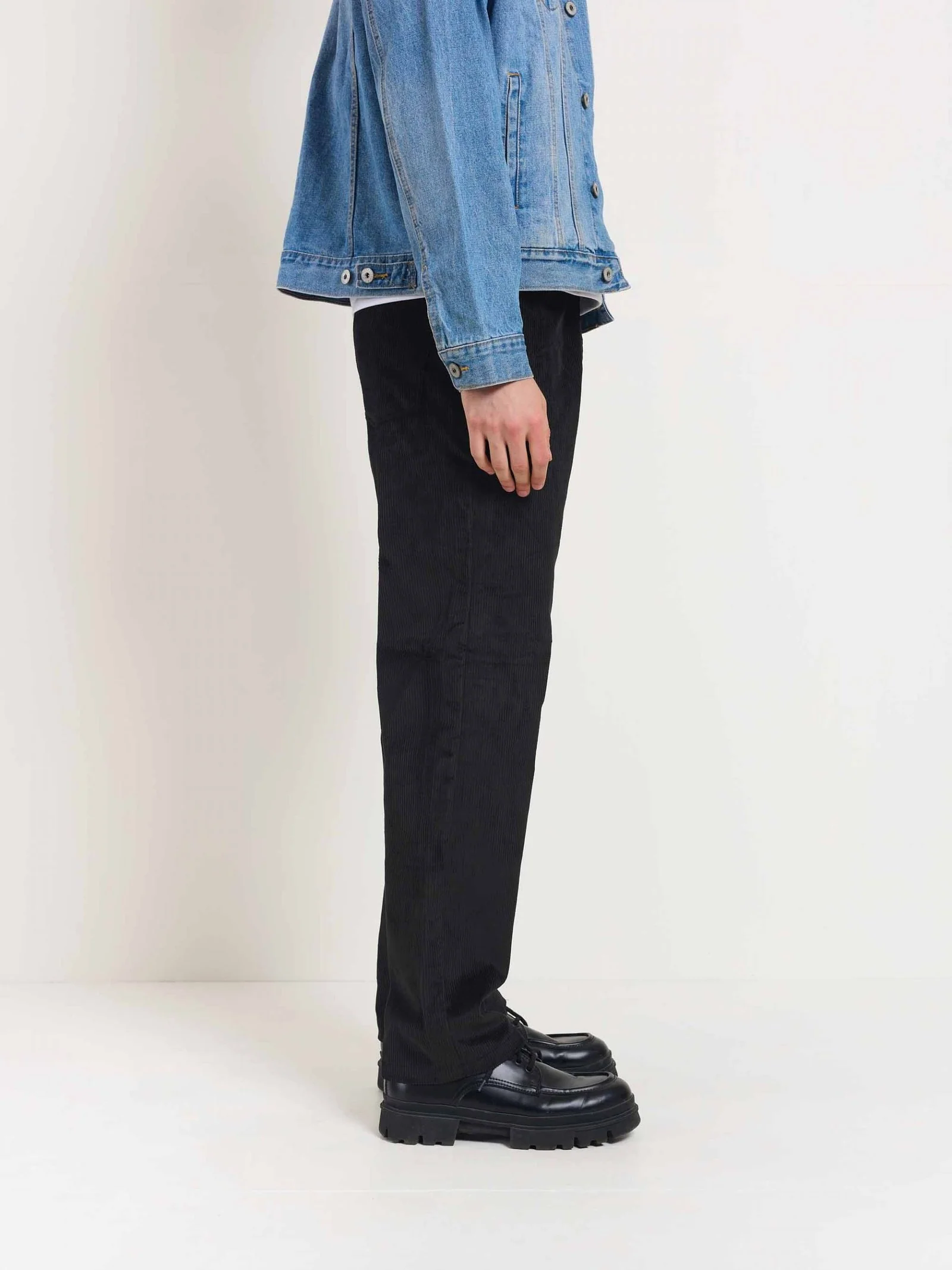 Black Corduroy Trousers - Image 4