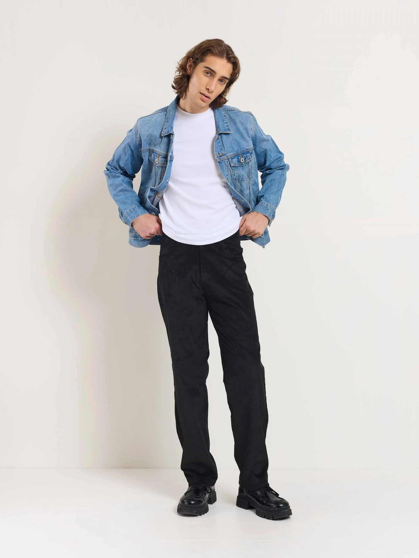 Black Corduroy Trousers - Image 5