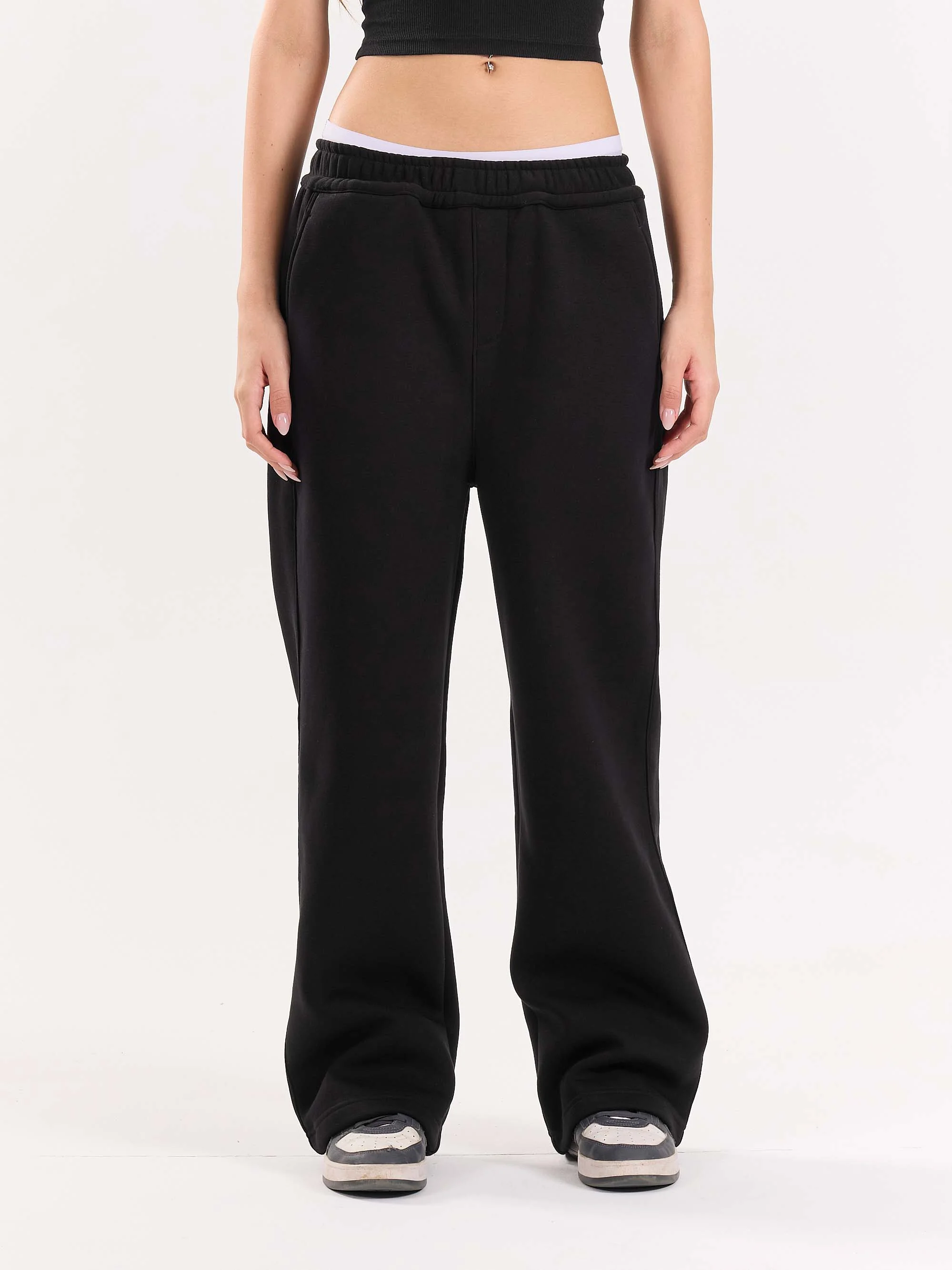 Black Fleece Sweatpants - Image 4