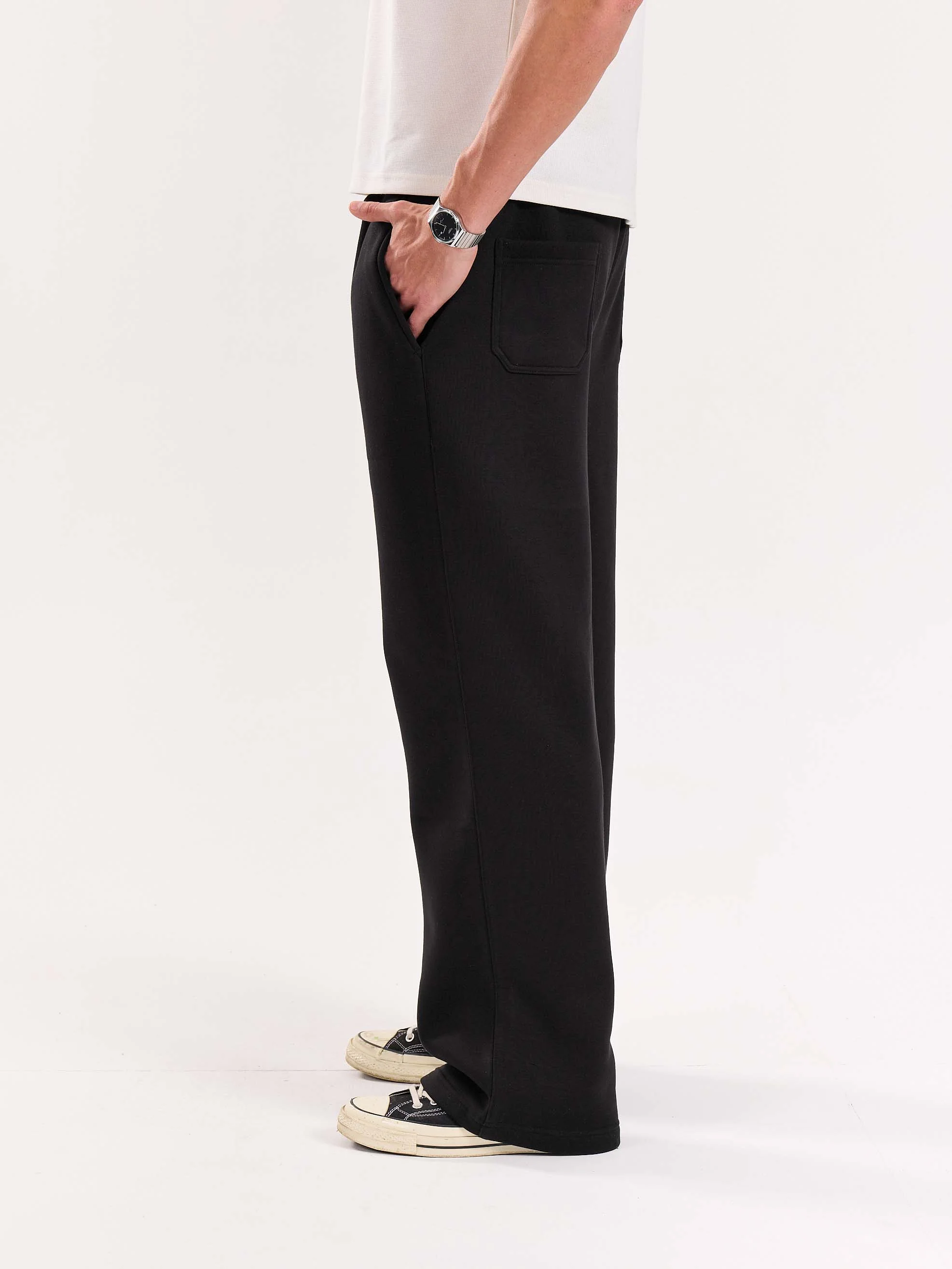 Black Fleece Sweatpants - Image 5
