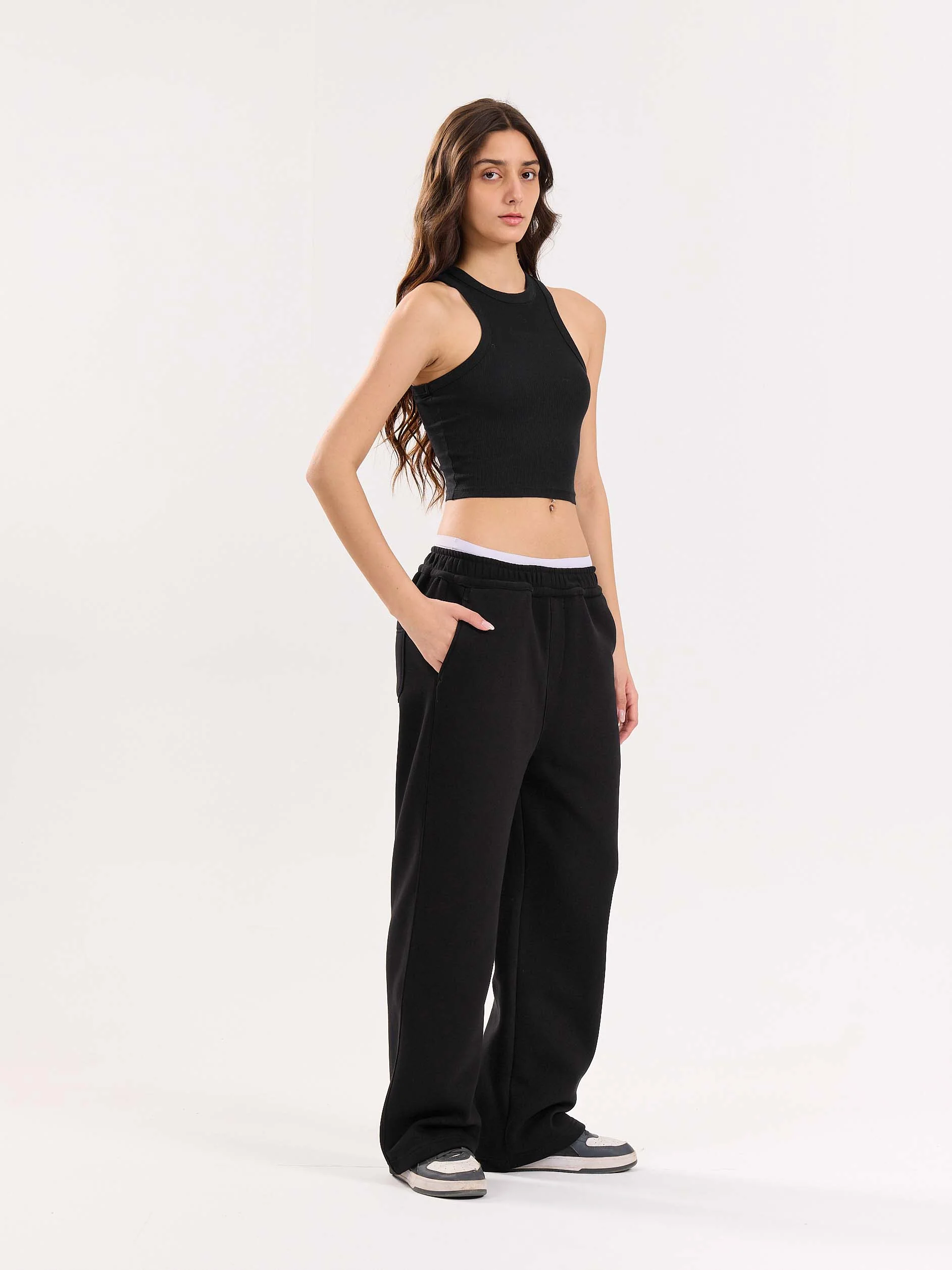 Black Fleece Sweatpants - Image 7