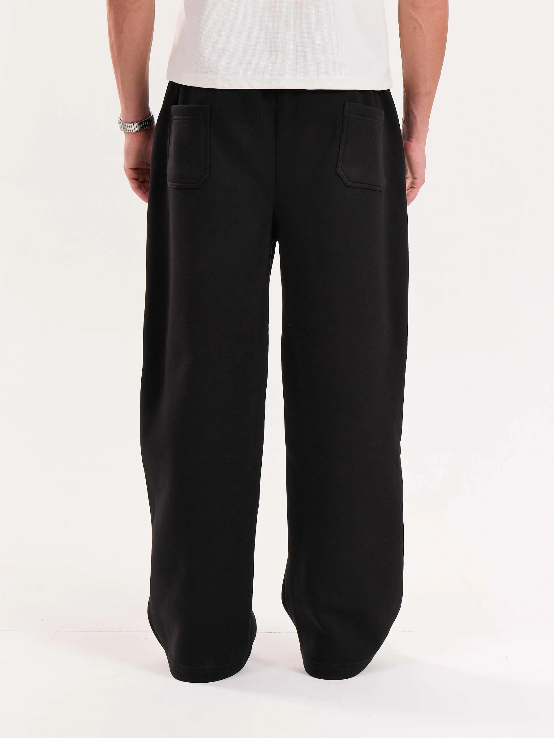 Black Fleece Sweatpants - Image 8