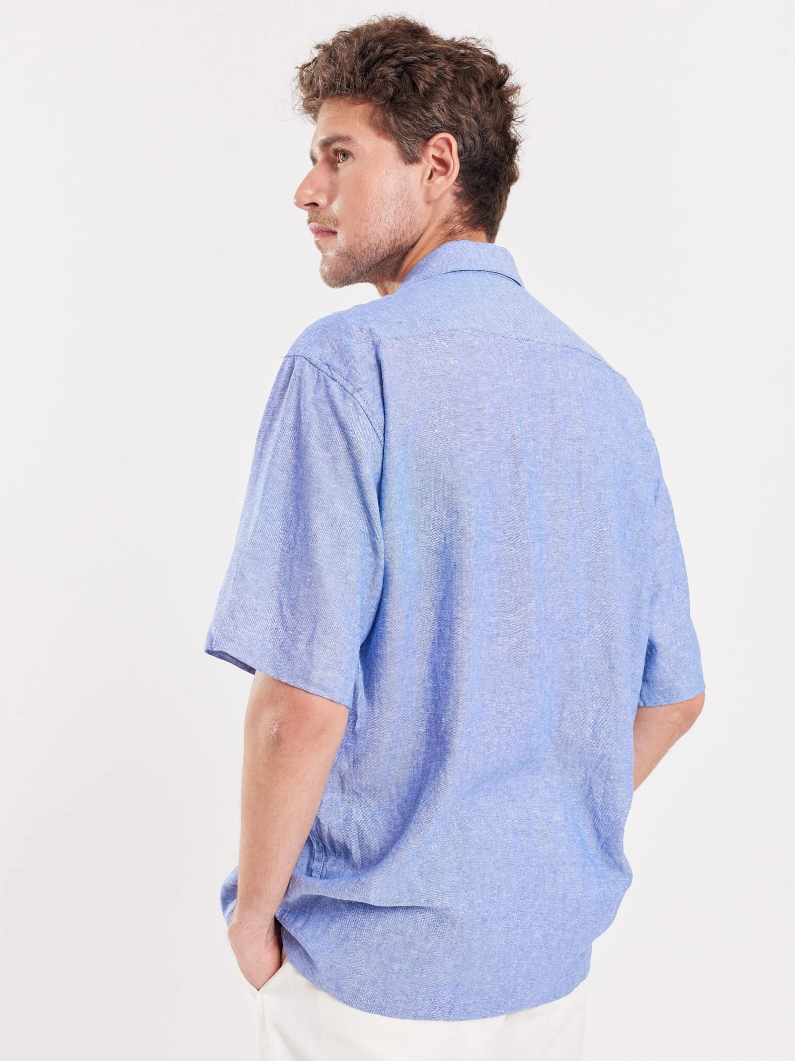 Blue Resort Shirt - Image 5