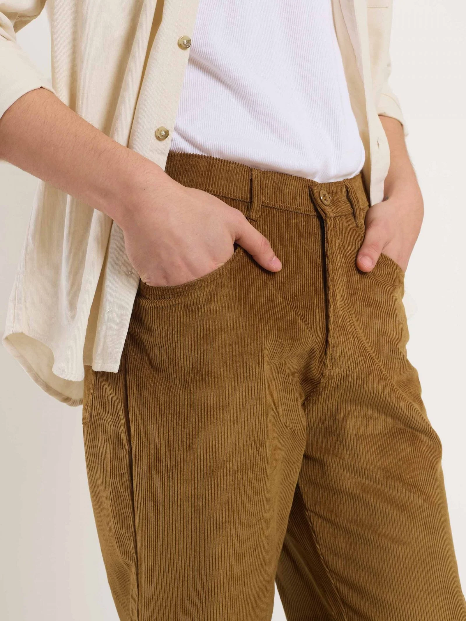Brown Corduroy Trousers - Image 3