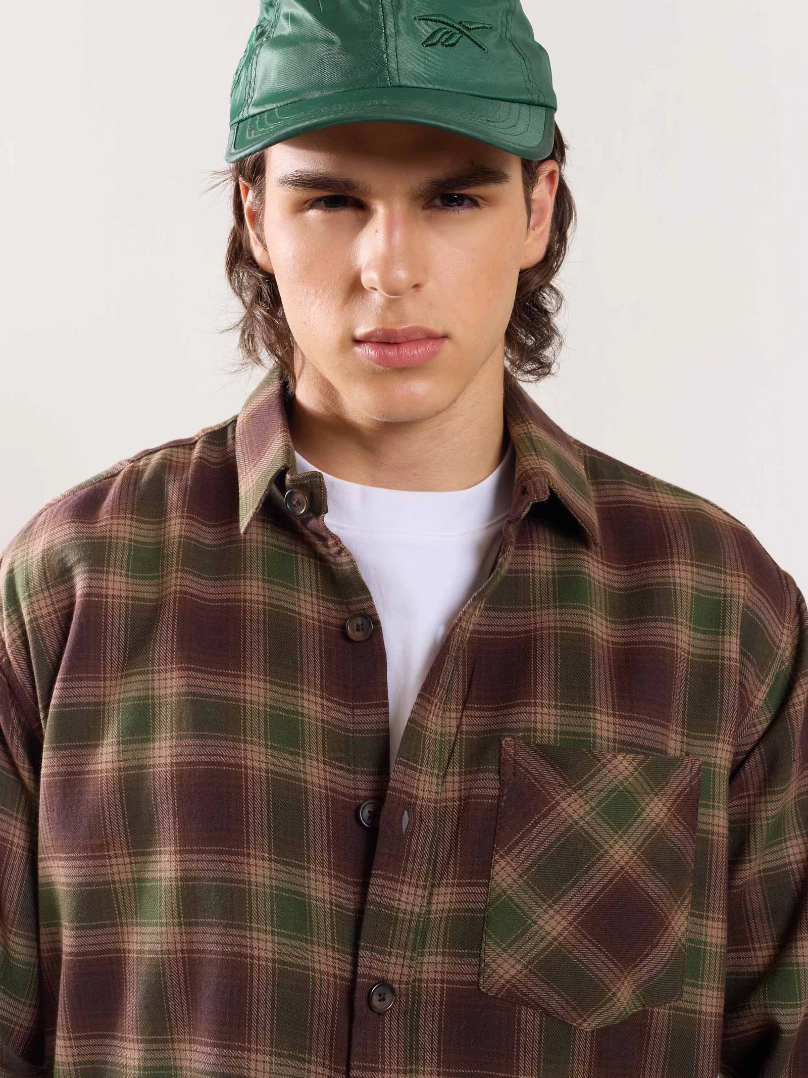 Brown Flannel Overshirt - Image 3