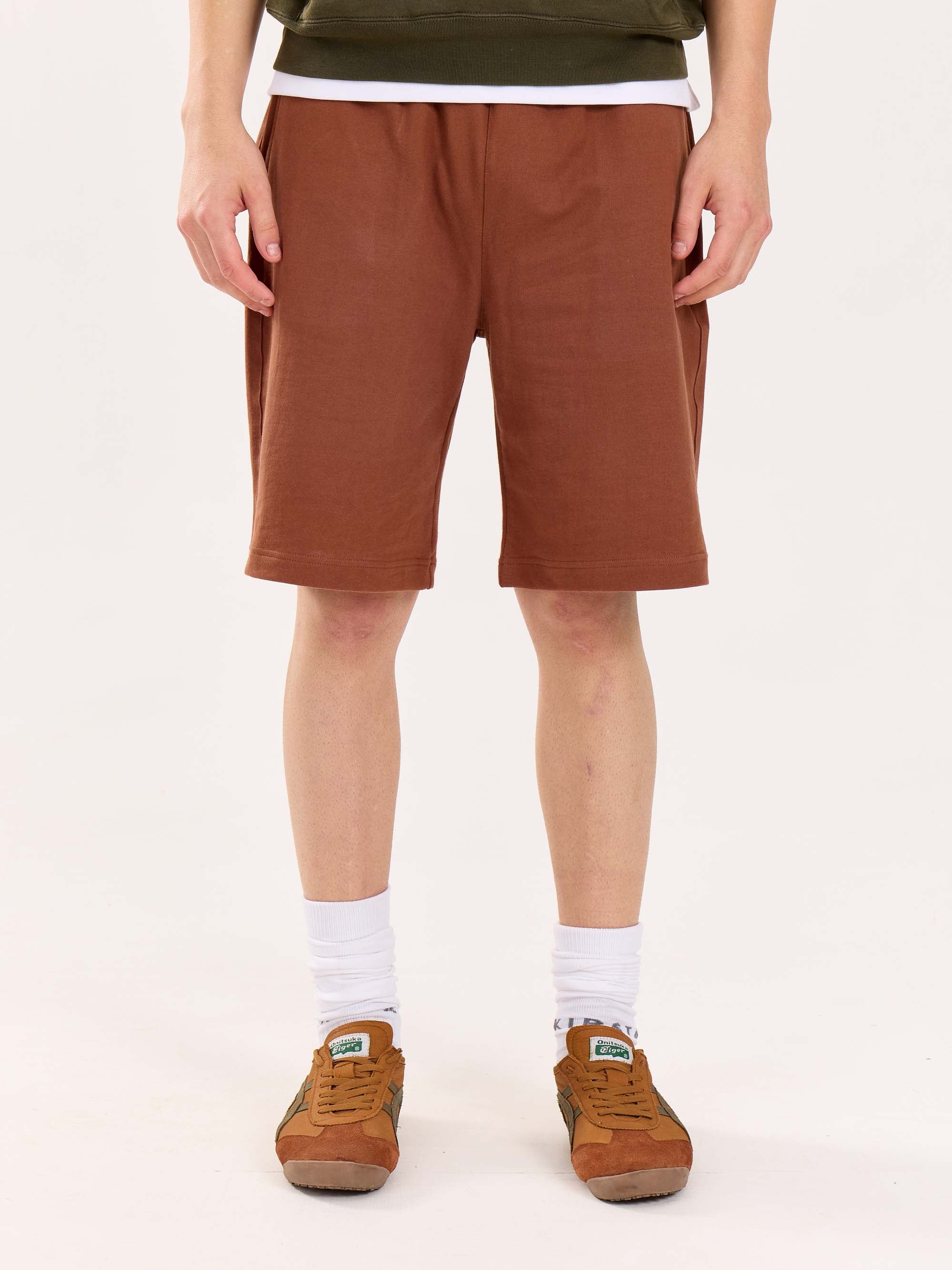 Brown Sweatshorts - Image 3