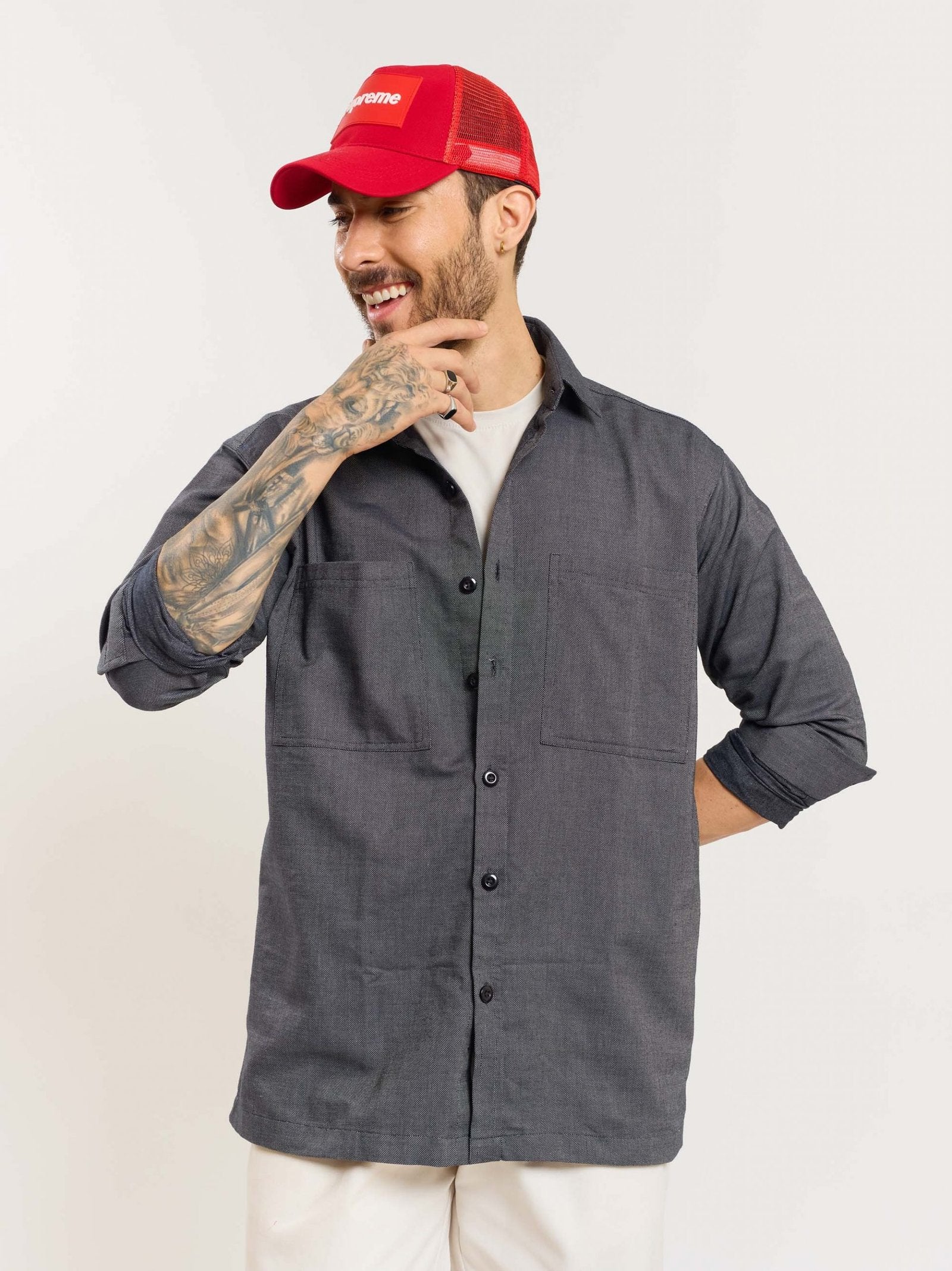 Chambray Overshirt - Image 4