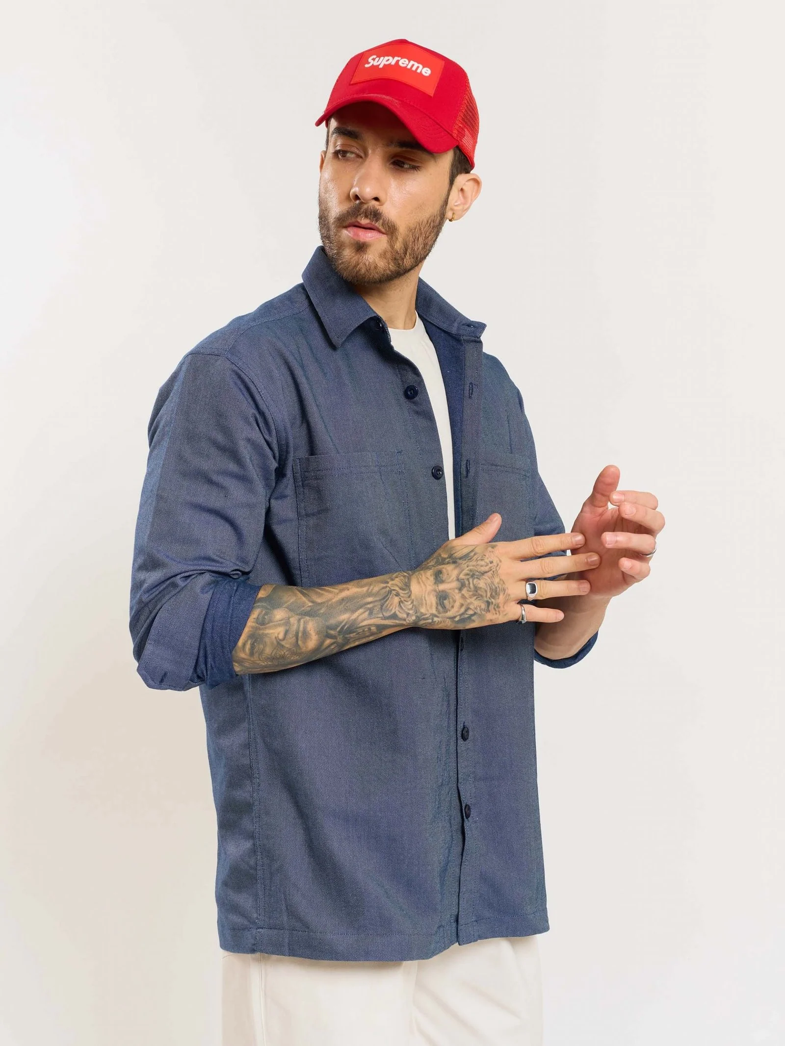 Chambray Overshirt - Image 4