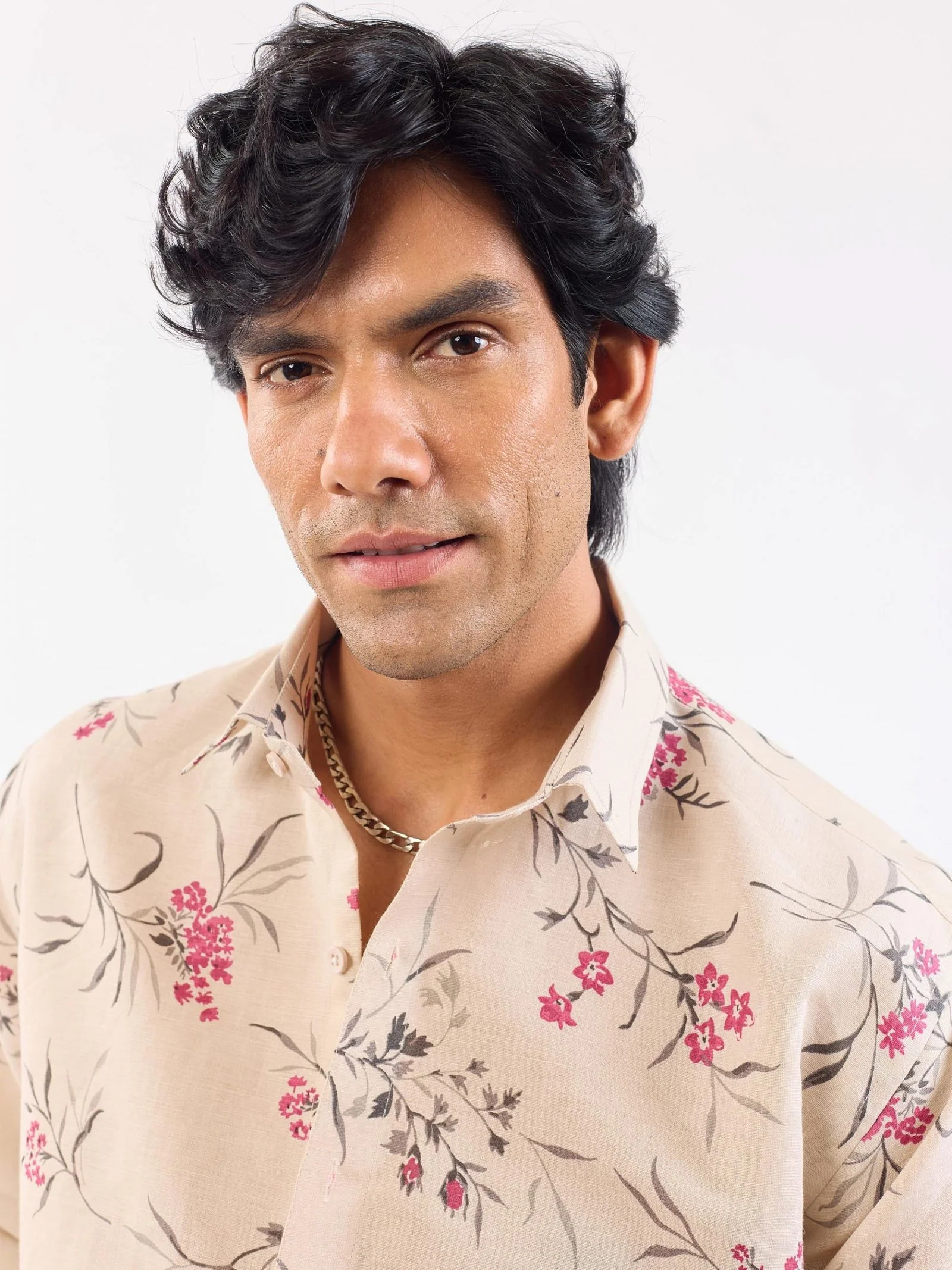 Cherry Blossom - Linen Shirt - Image 3