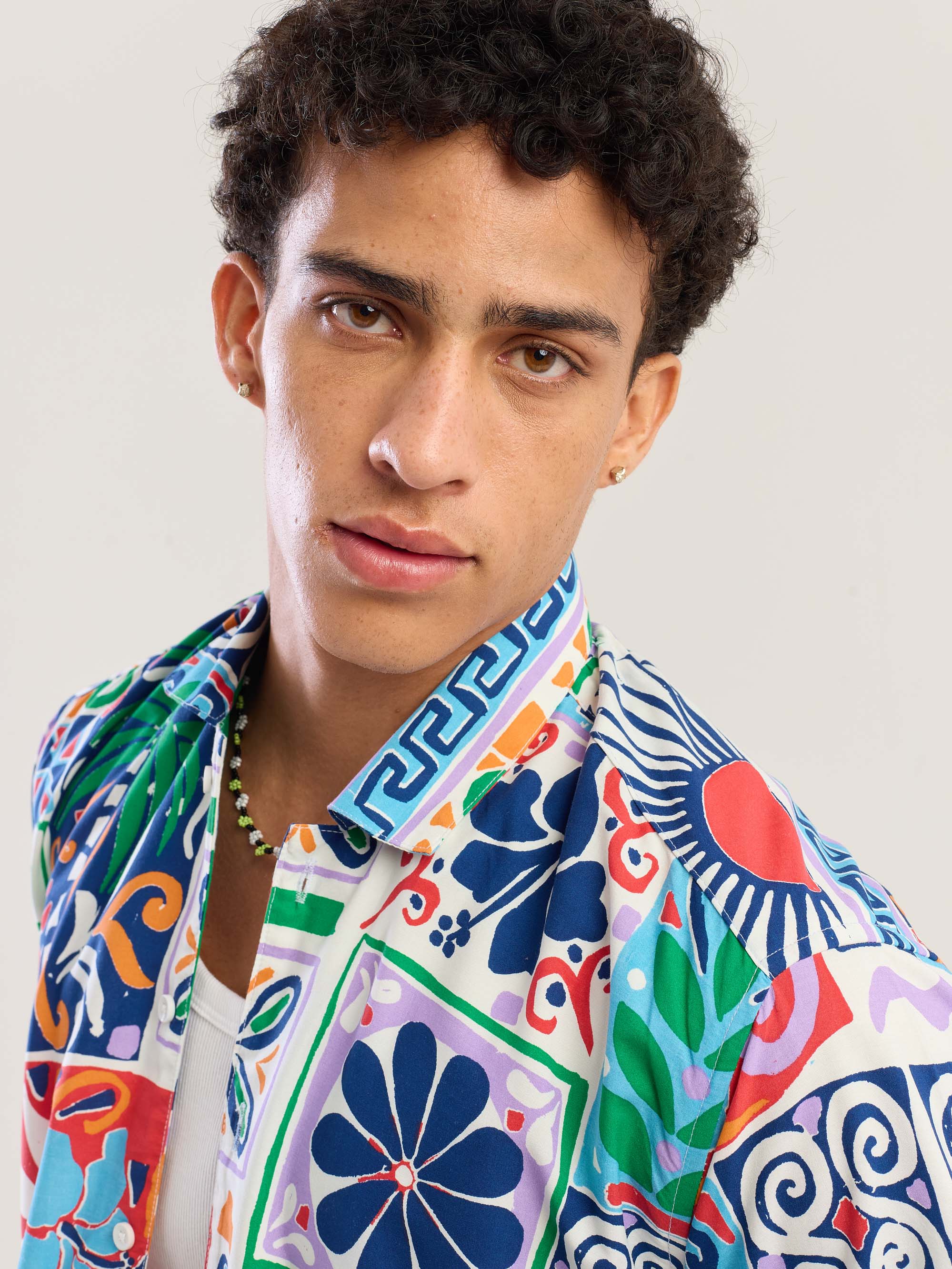 Coastal Tide Printed Shirt - Image 6