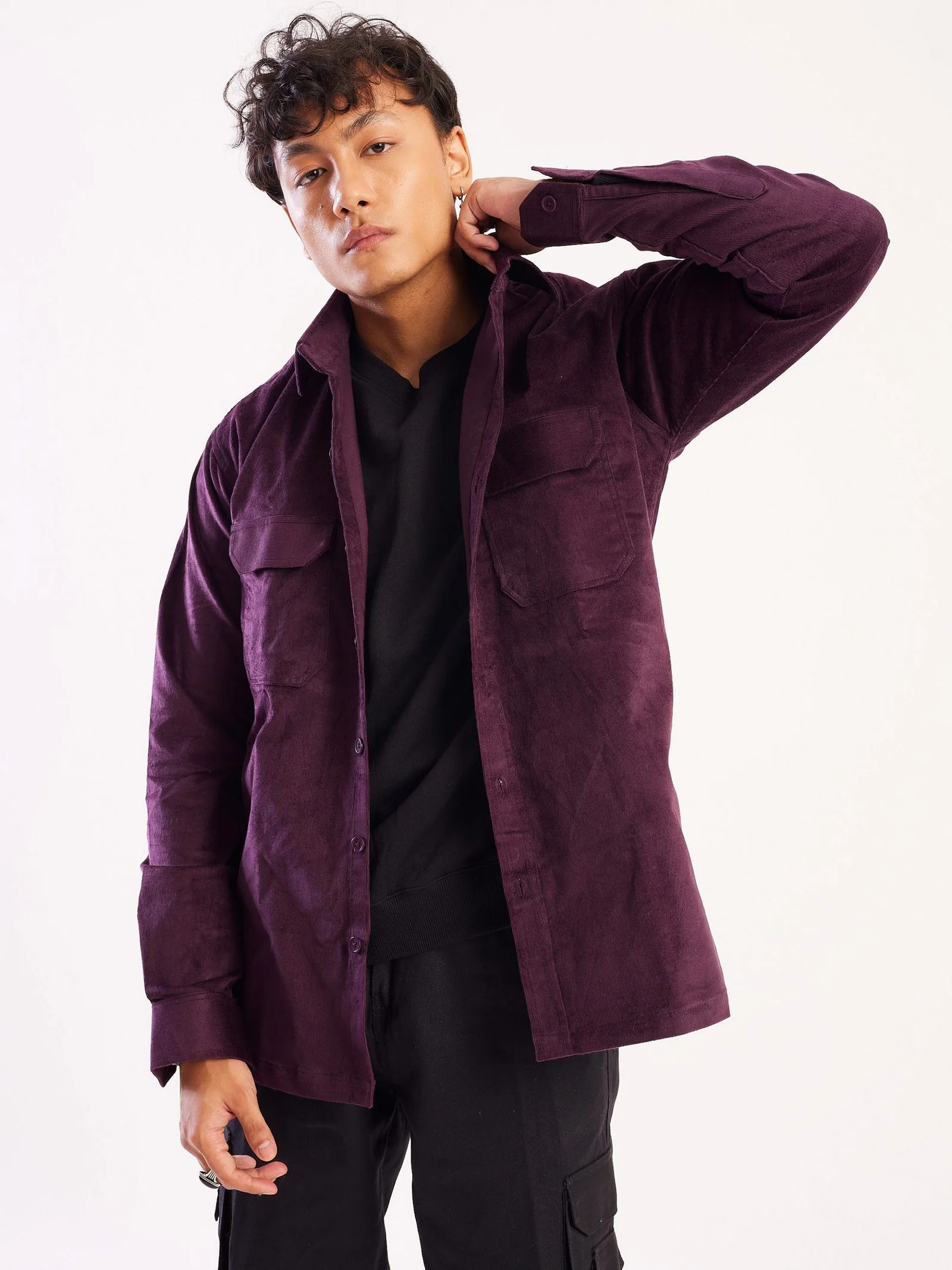 Corduroy Overshirt - Image 4