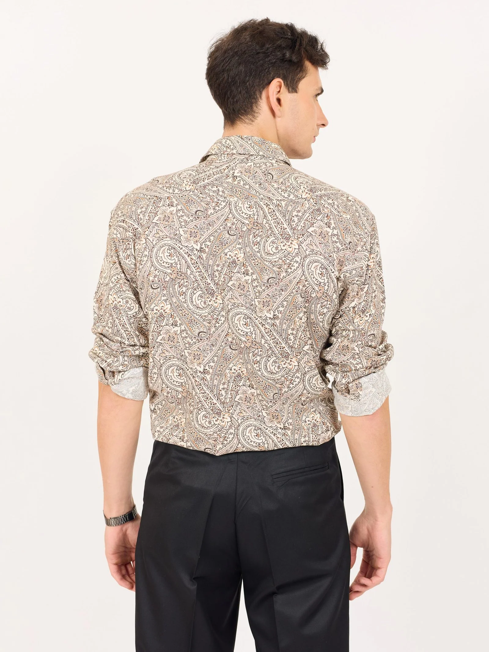 Cream Dream Paisley - Image 5