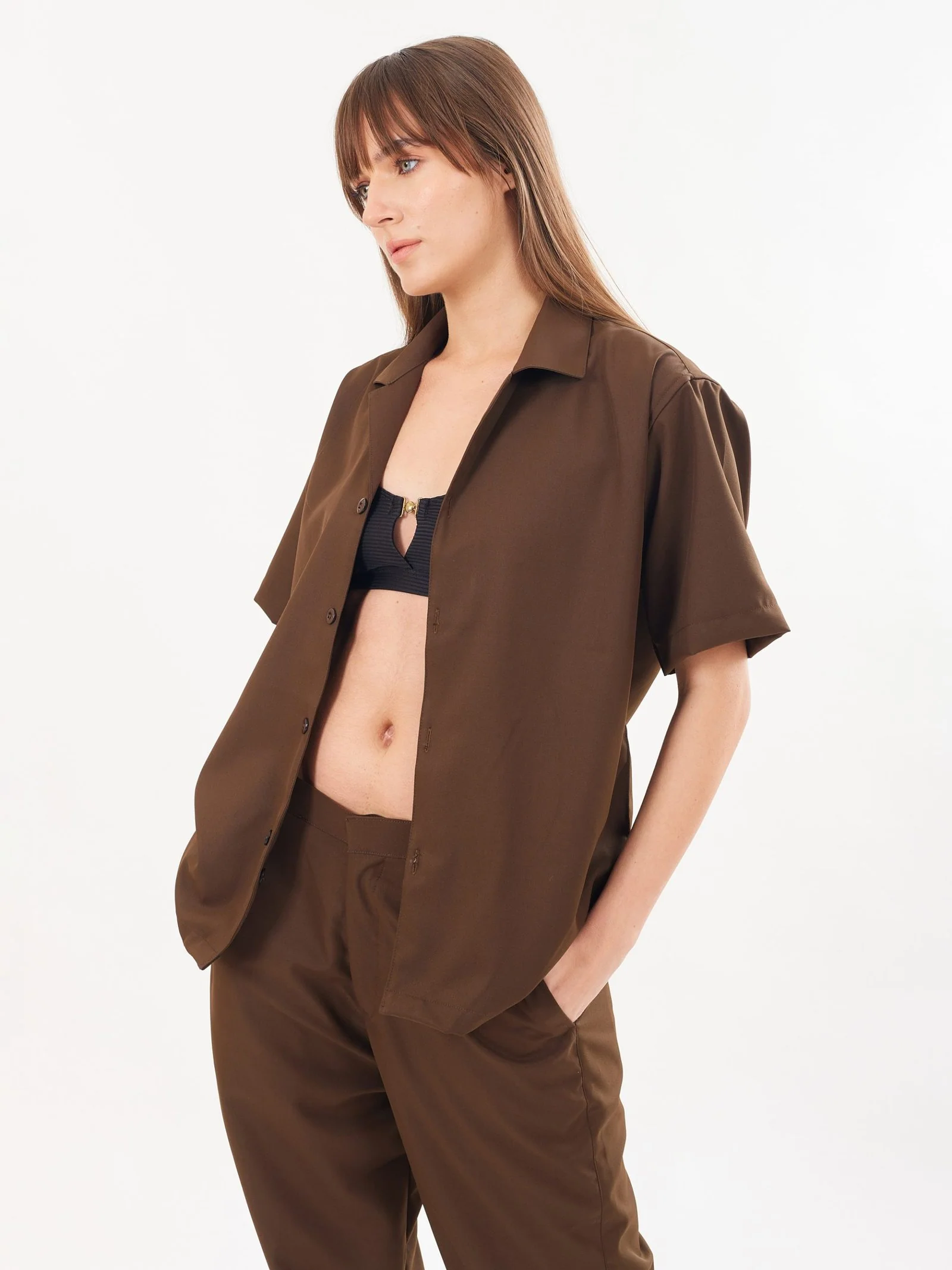 Dark Brown Co-ord Set - Image 3