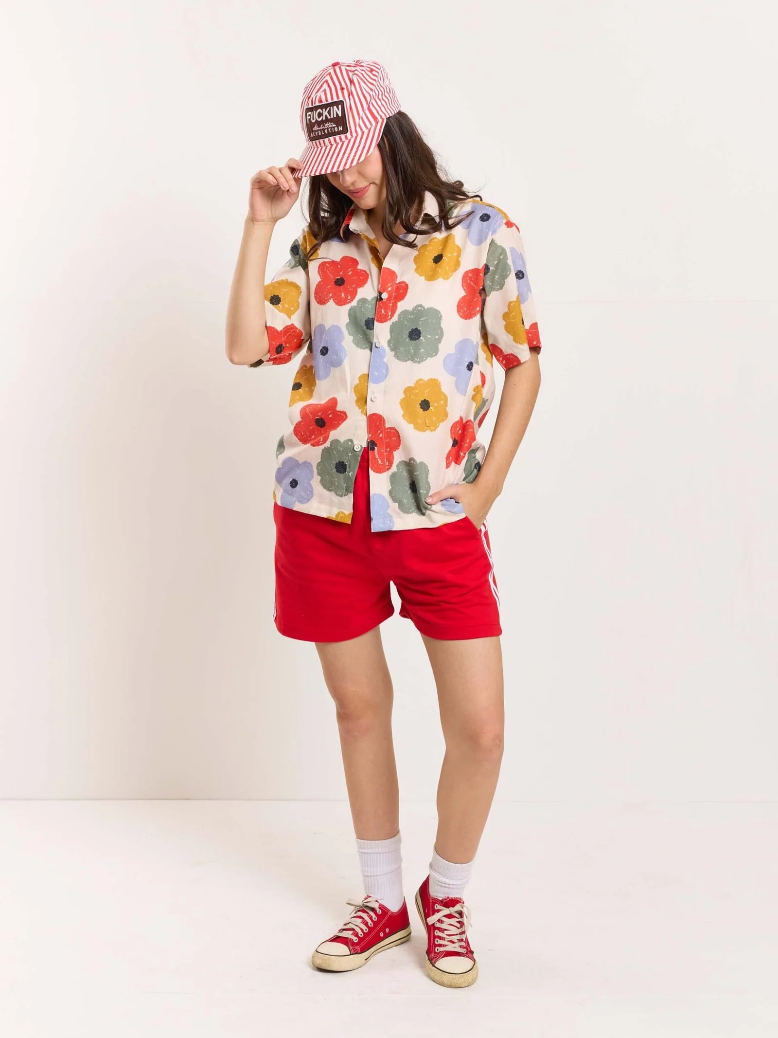 Floral Bloom - Cropped Shirt - Image 5