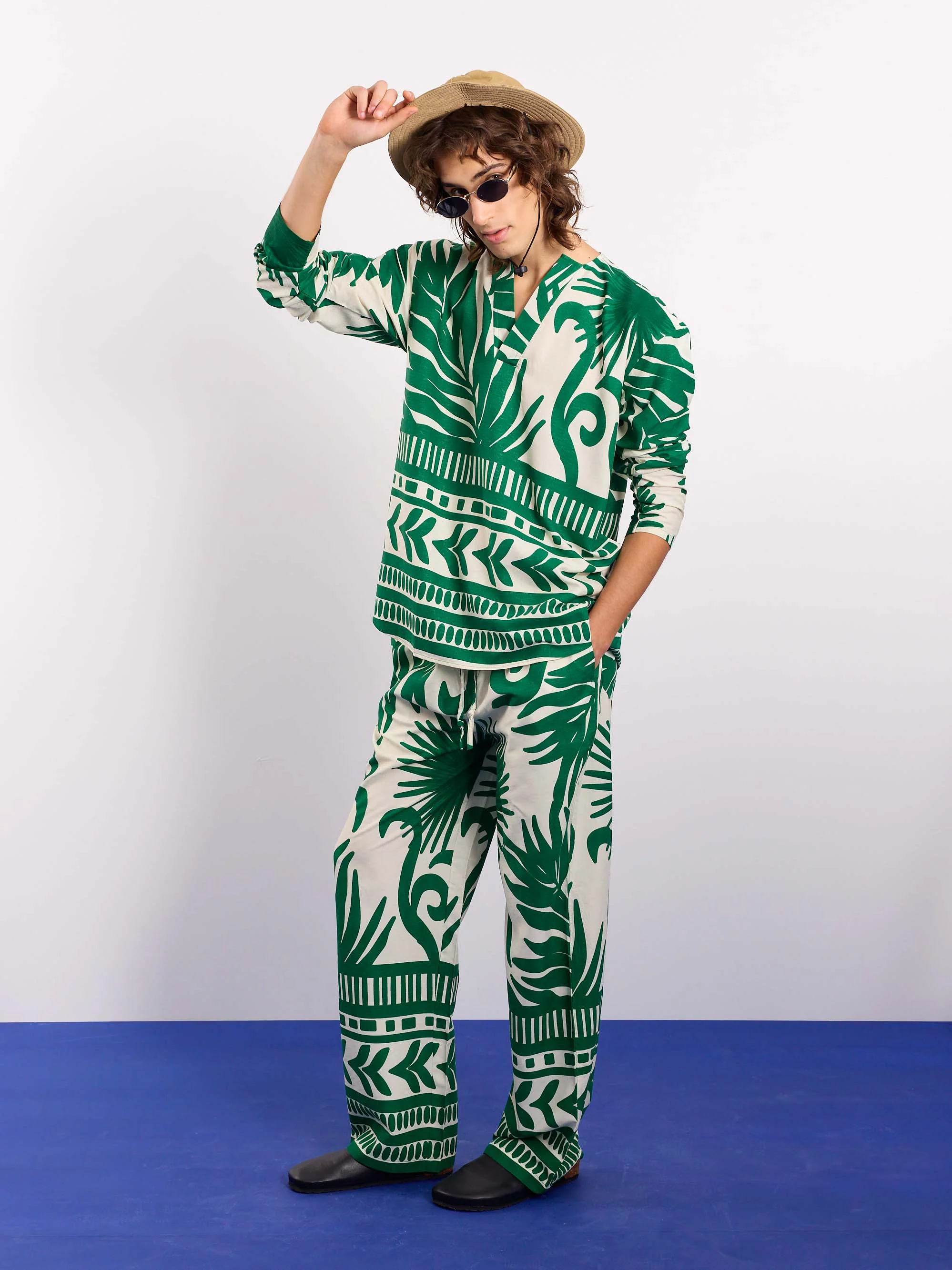 Palmera Printed Pullover - Image 5