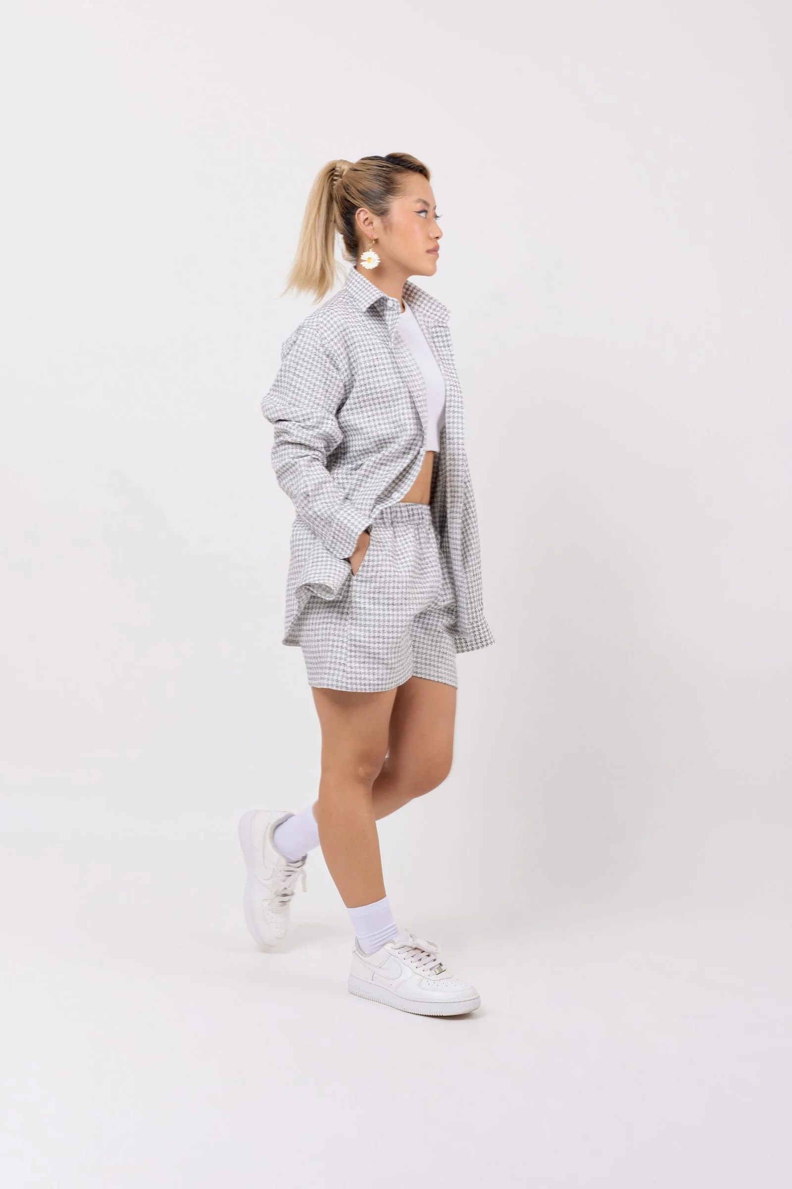 Grey Patterned Co-ord Set - Image 3