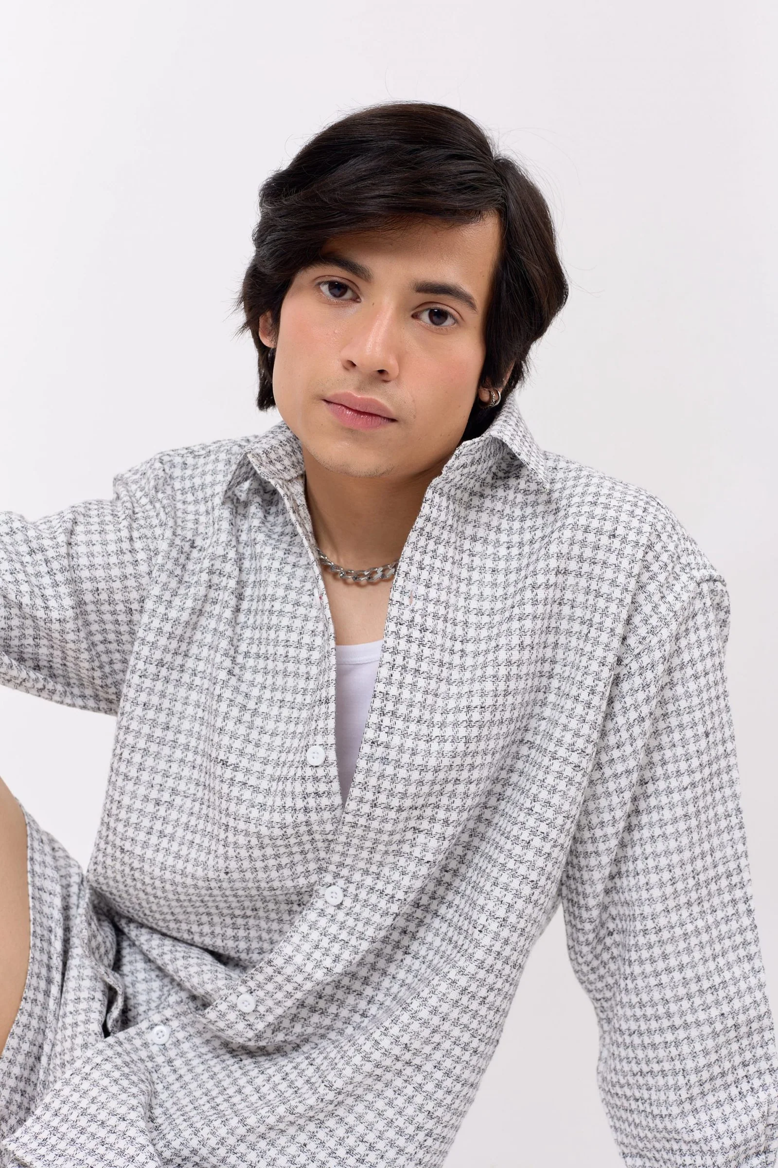 Grey Patterned Co-ord Set - Image 6