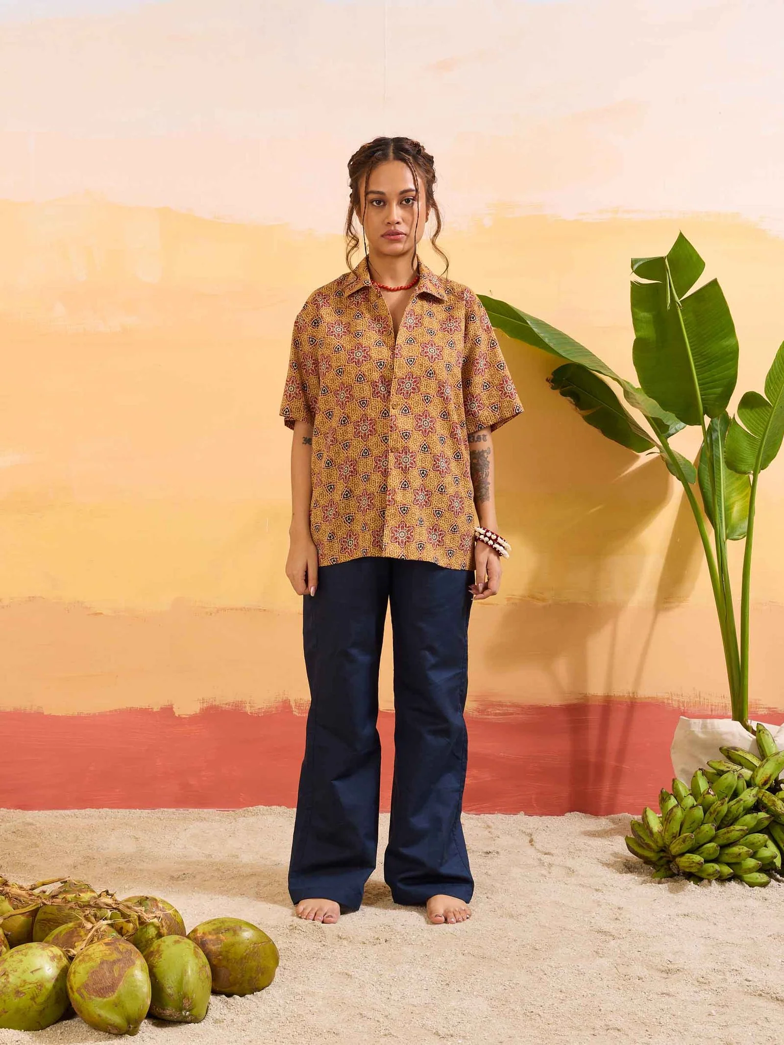 Gujarati Ajrakh - Image 2