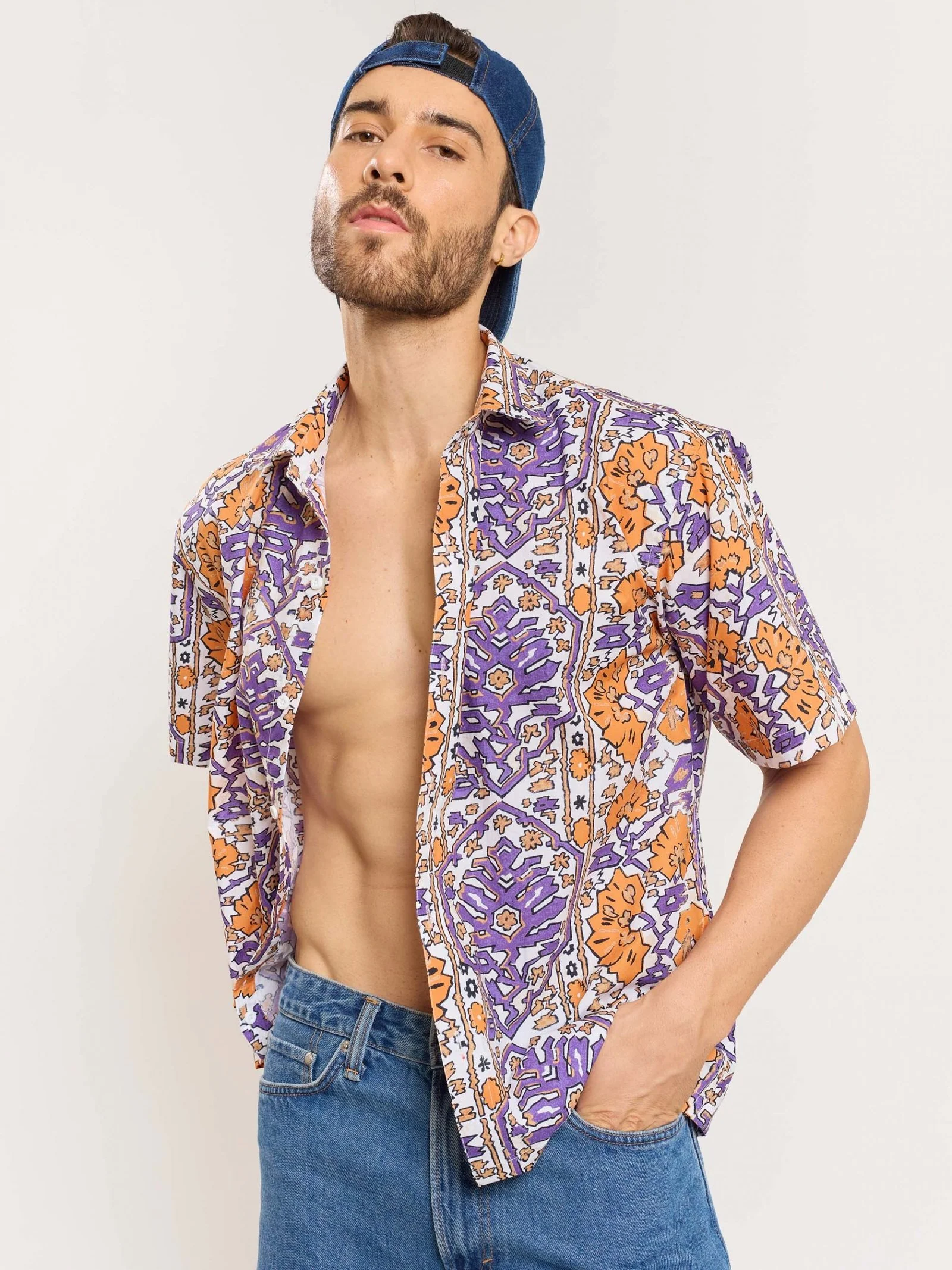 Kaleidoscope - Cropped Shirt - Image 3
