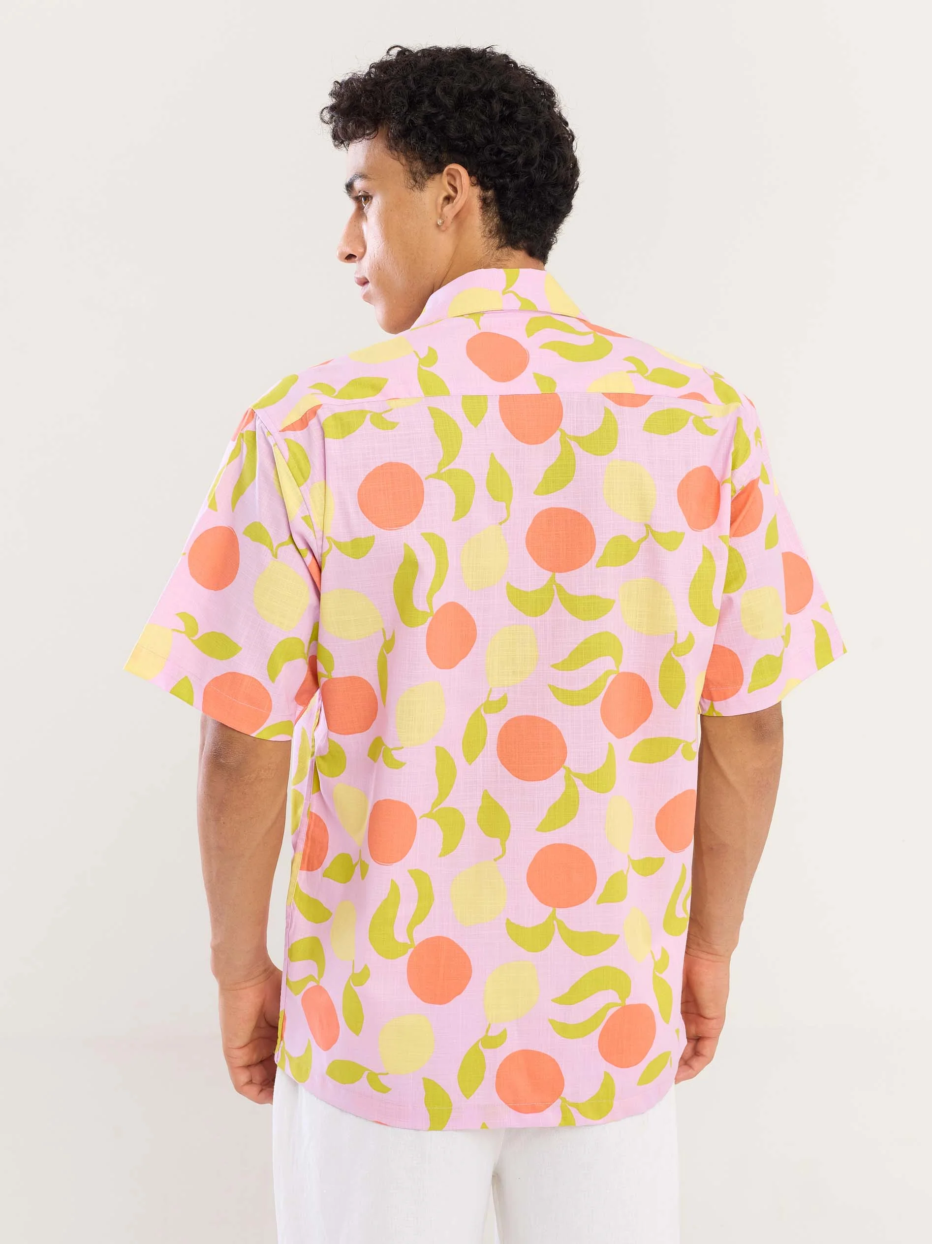 Lemon & Tangerines Printed Shirt - Image 6