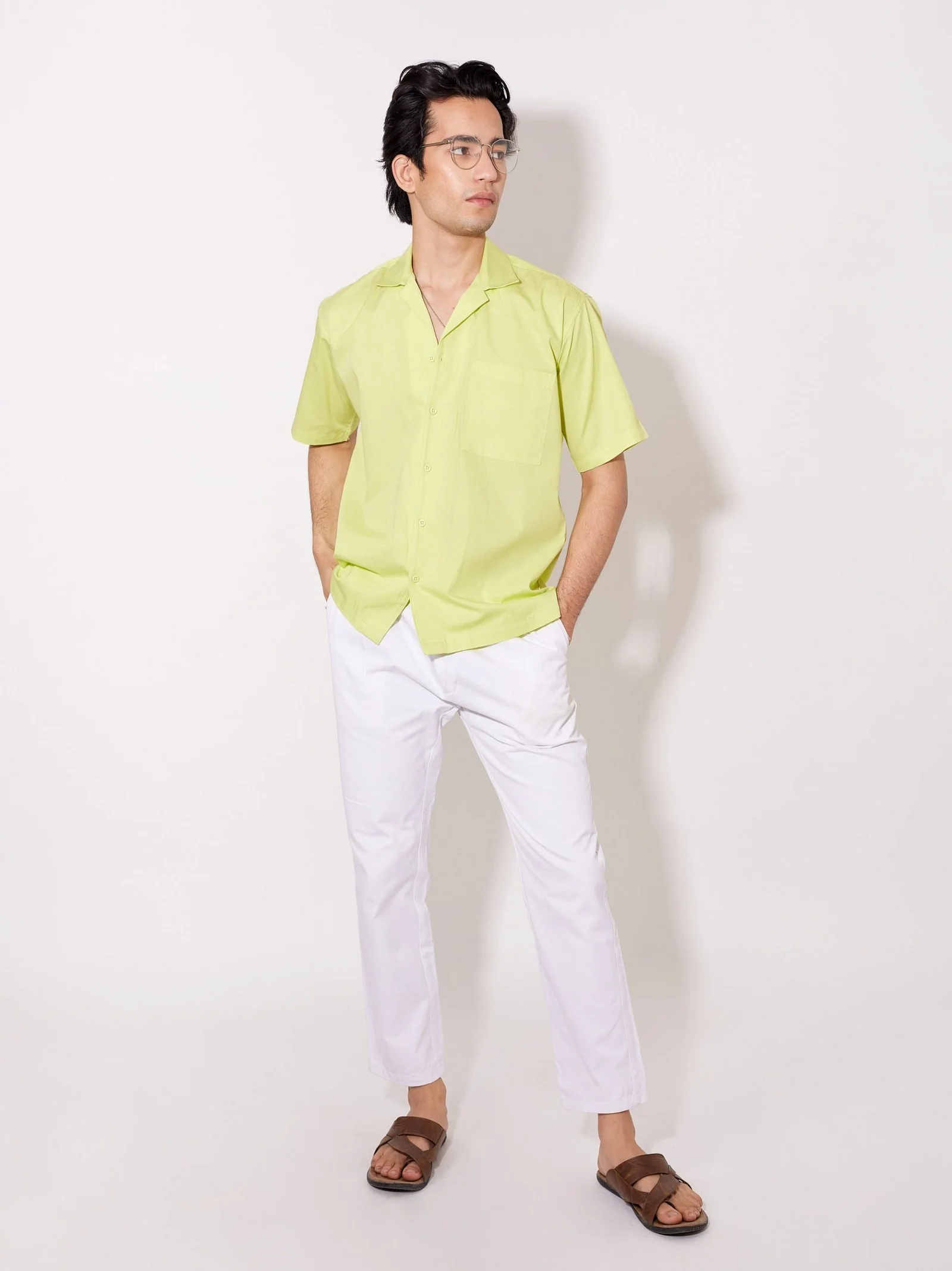 Lime Green Resort Shirt - Image 5