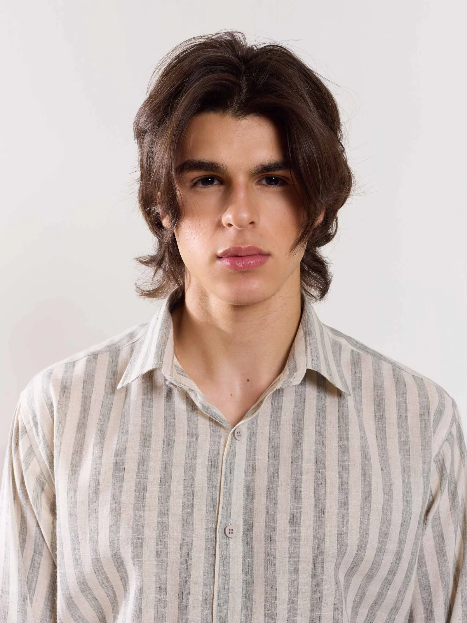 Linen Striped Shirt - Image 3