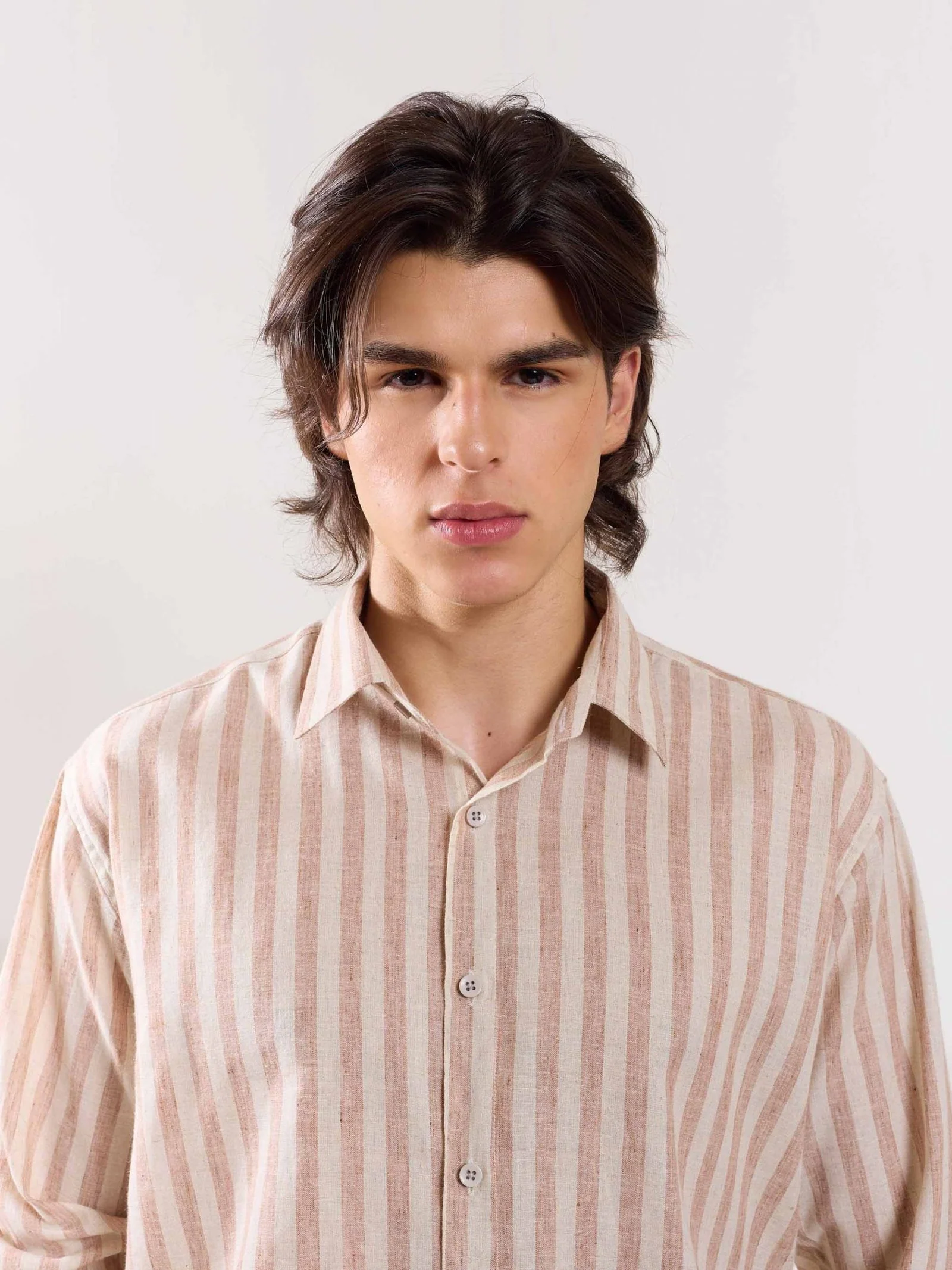 Linen Striped Shirt - Image 3