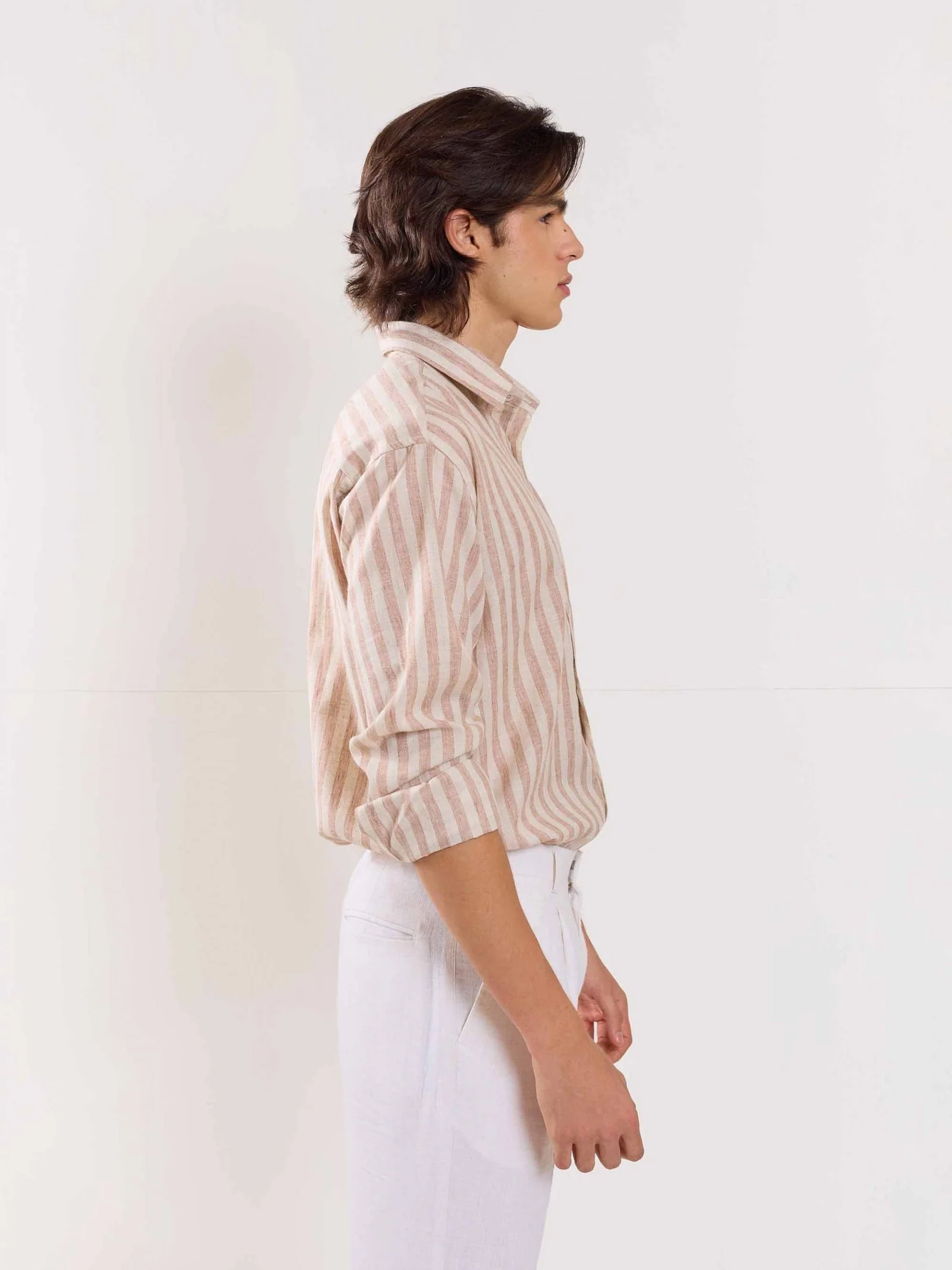 Linen Striped Shirt - Image 5