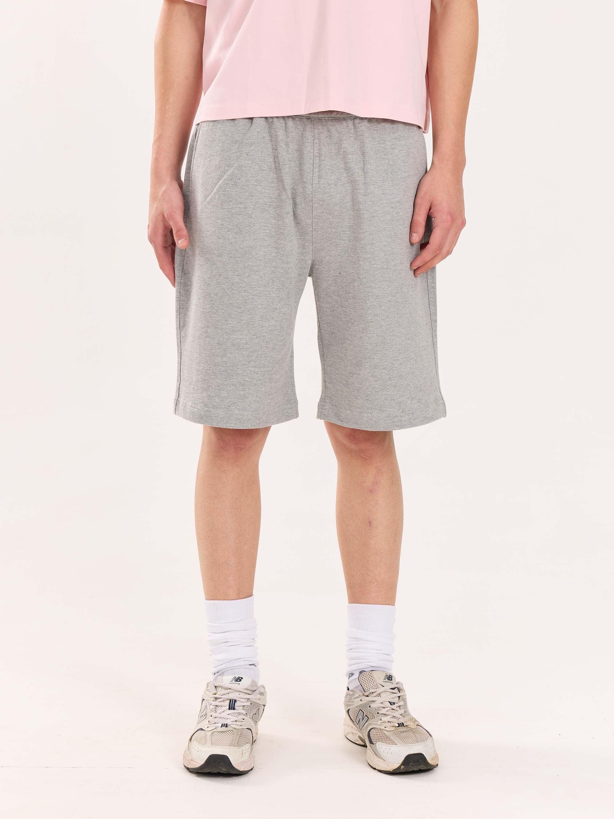 Marl Grey Sweatshorts - Image 3