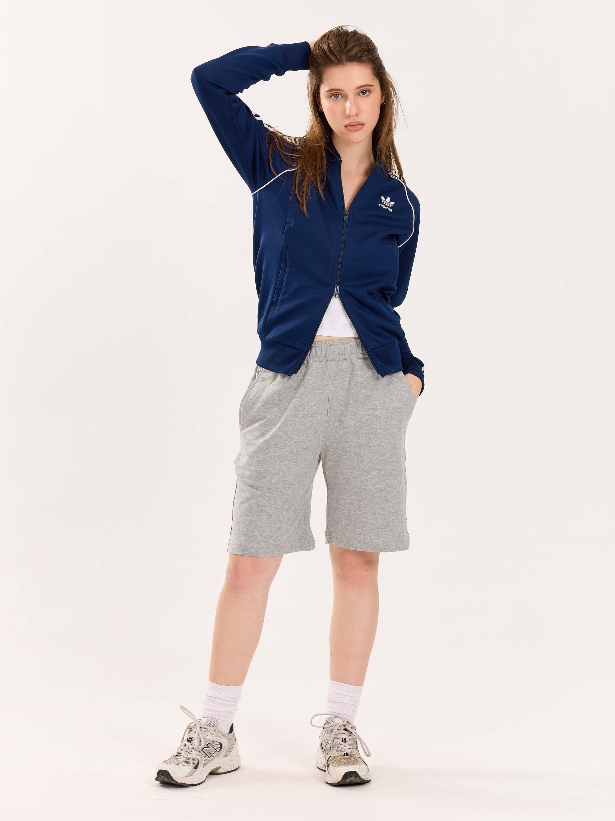 Marl Grey Sweatshorts - Image 5