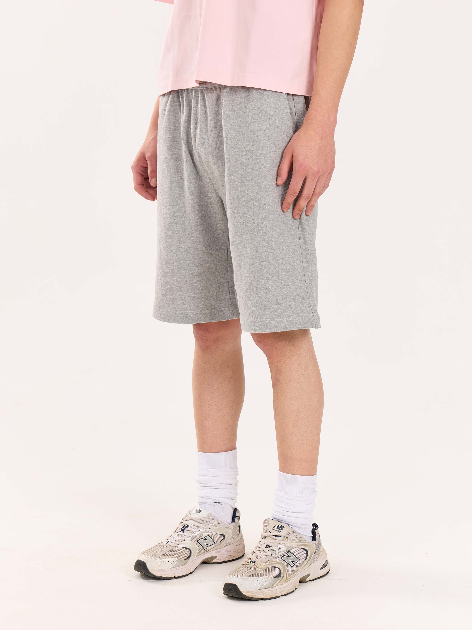 Marl Grey Sweatshorts - Image 6