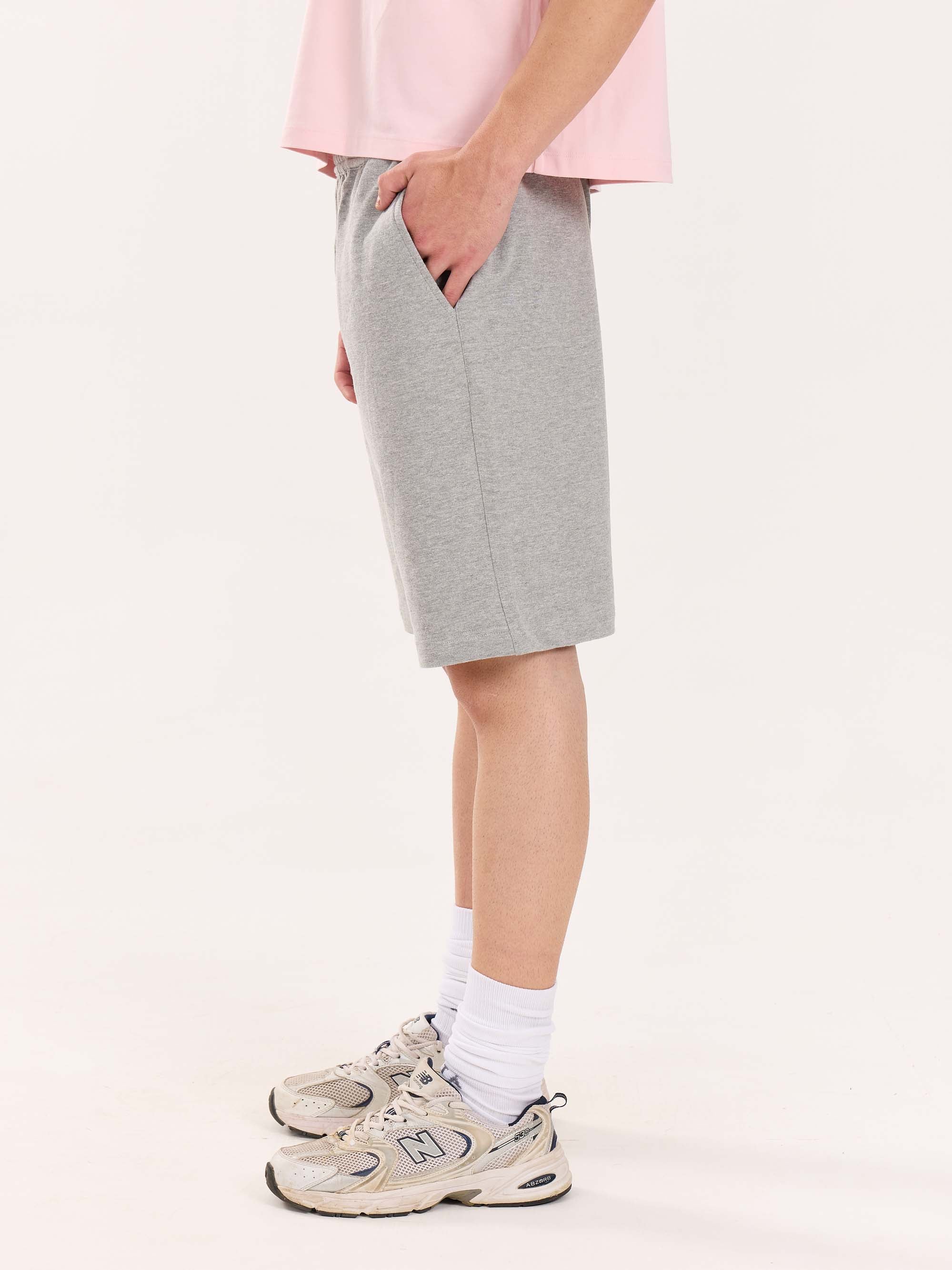Marl Grey Sweatshorts - Image 7