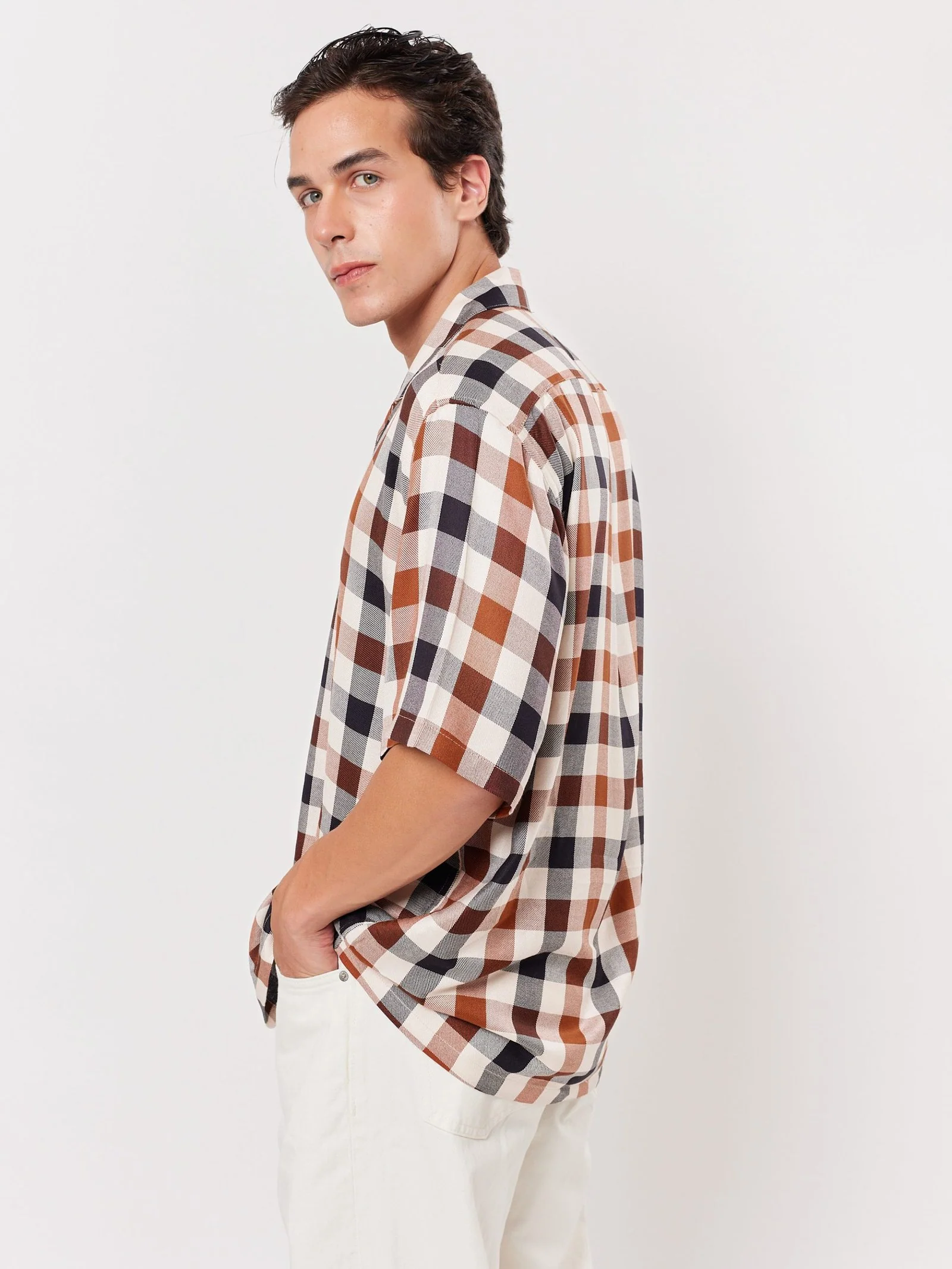 Multicolor Checked Shirt - Image 5