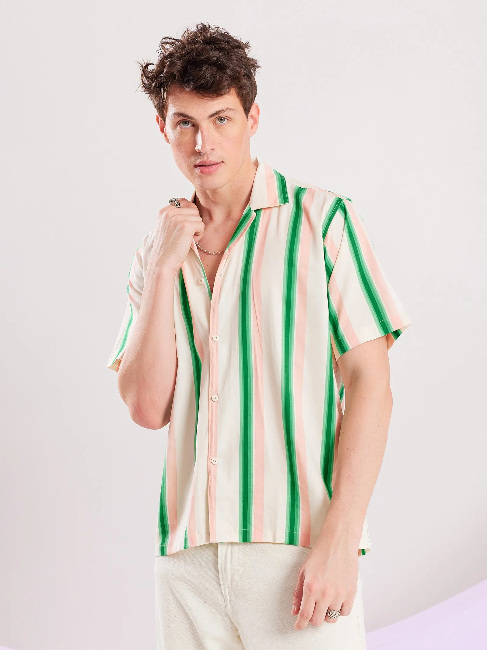 Multicolor Striped Shirt - Image 5