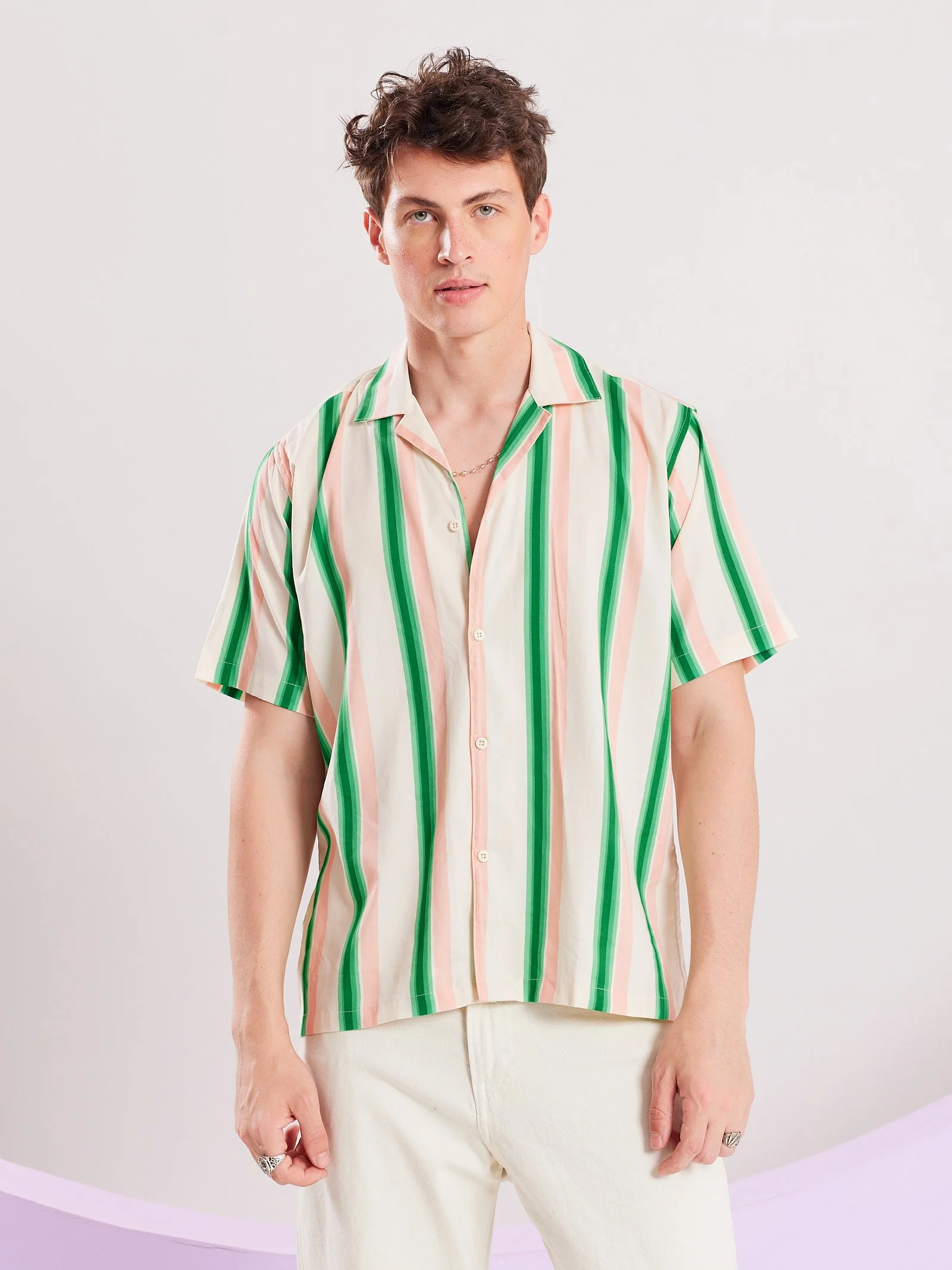 Multicolor Striped Shirt - Image 6