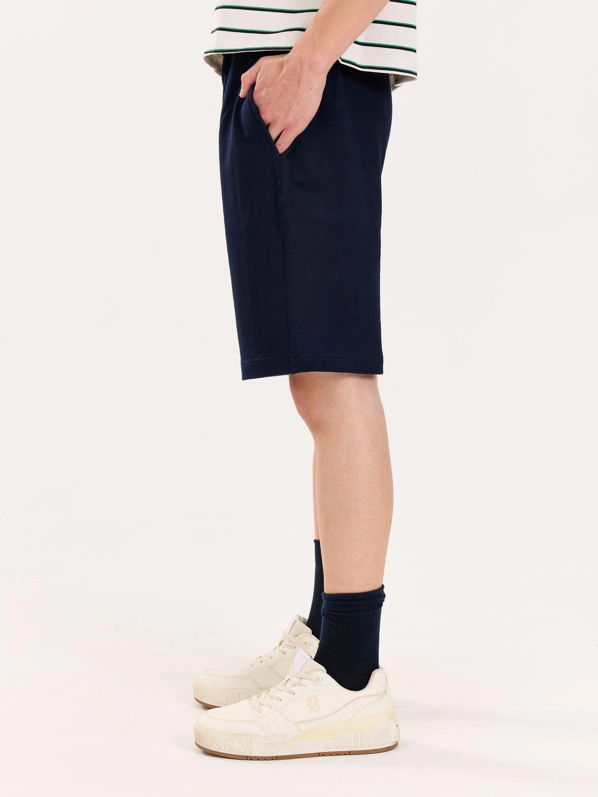 Navy Blue Sweatshorts - Image 7