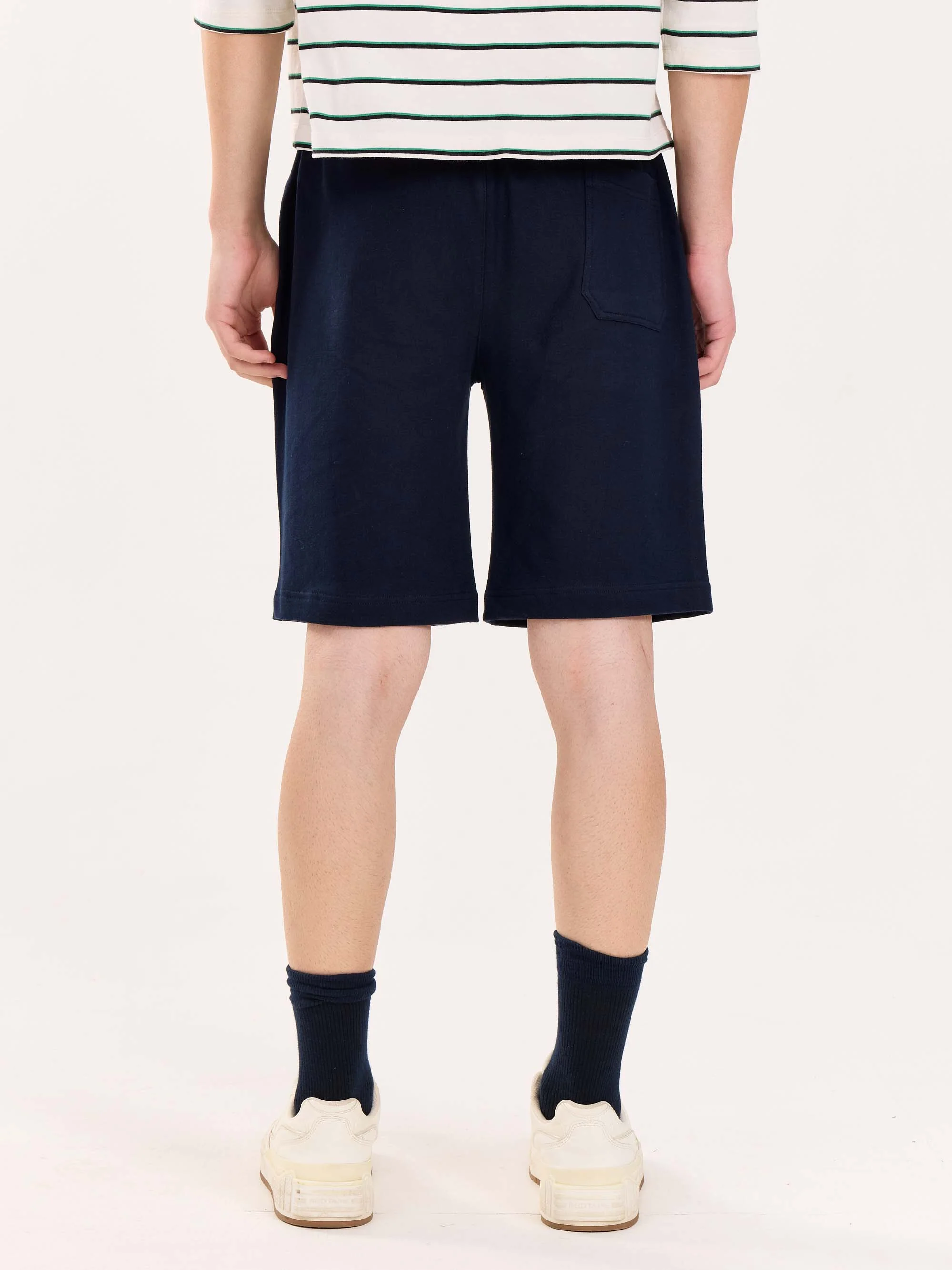 Navy Blue Sweatshorts - Image 8
