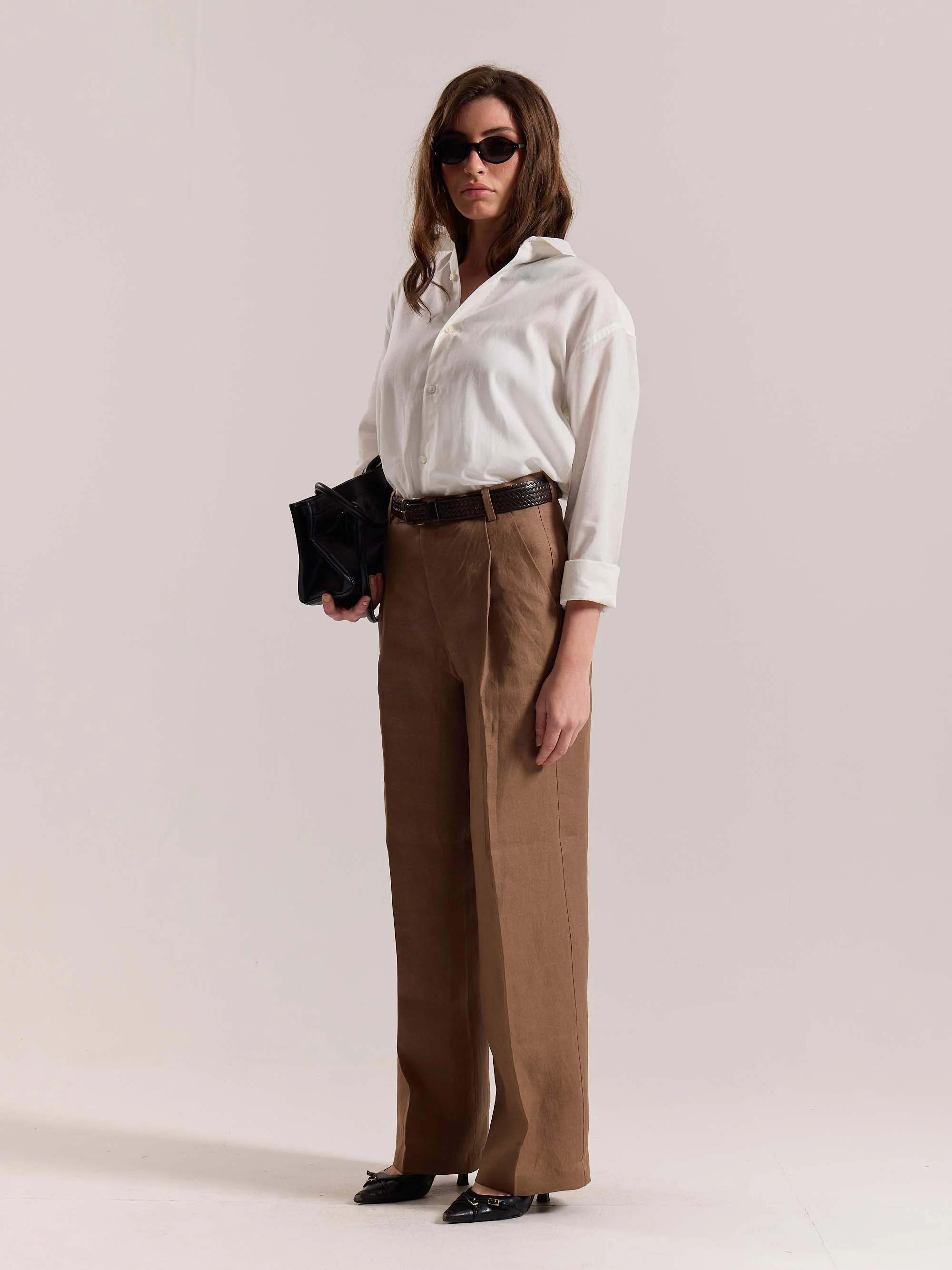 Off White Linen-blend Shirt - Image 7