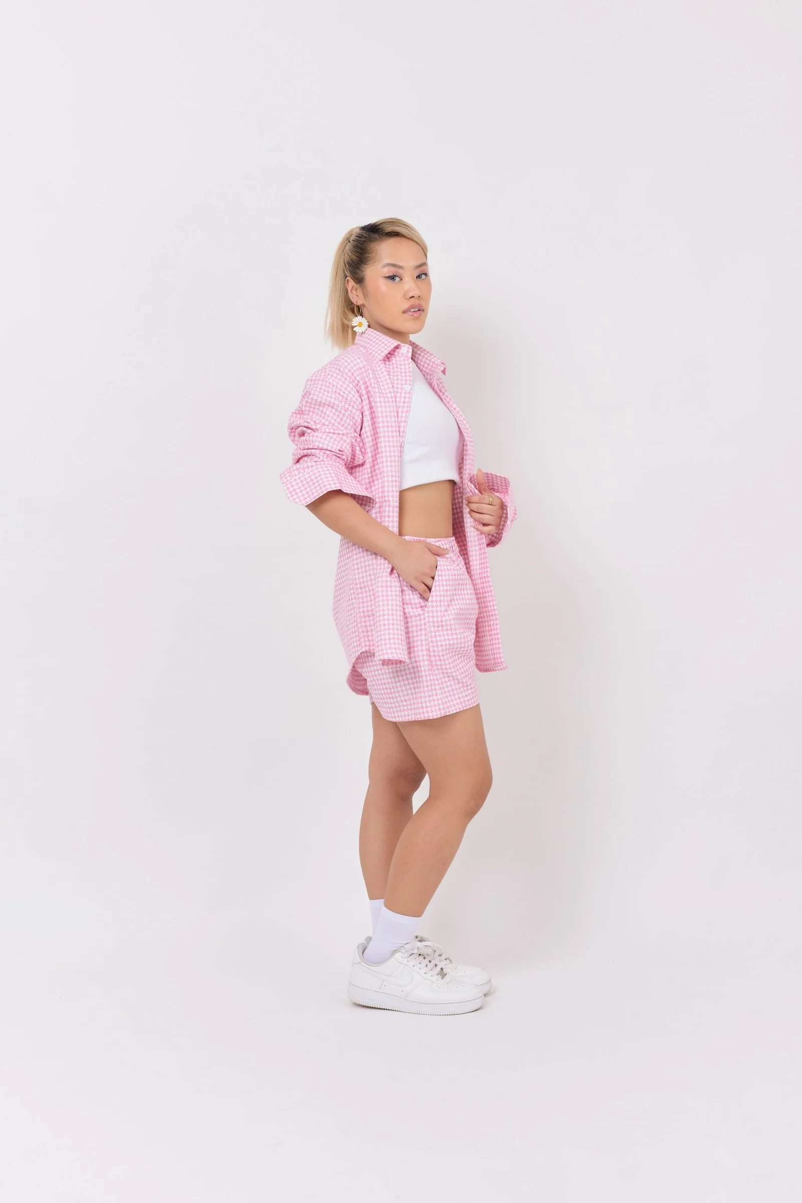Pink Patterned Co-ord Set - Image 5