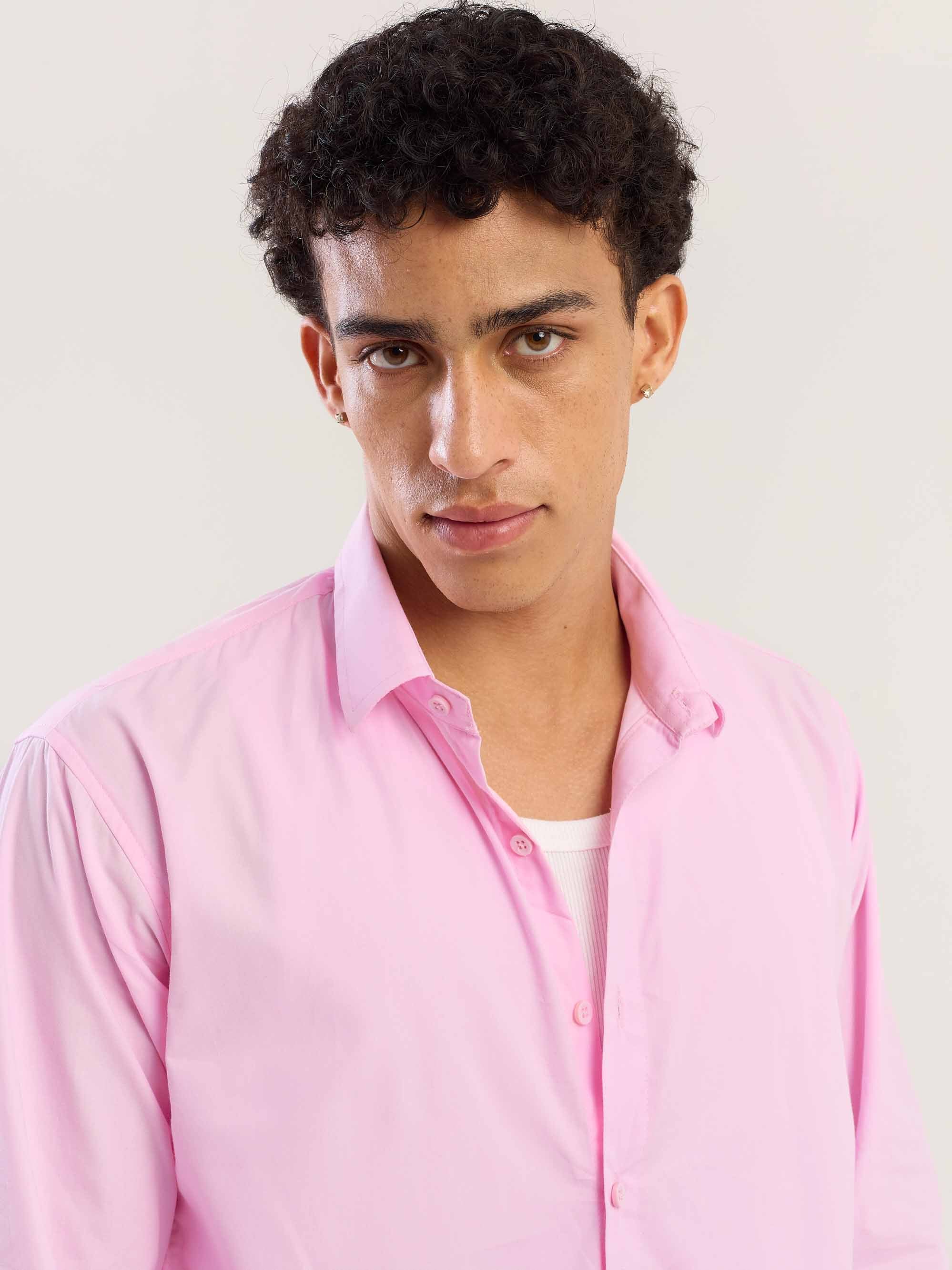 Pink Poplin Shirt - Image 6