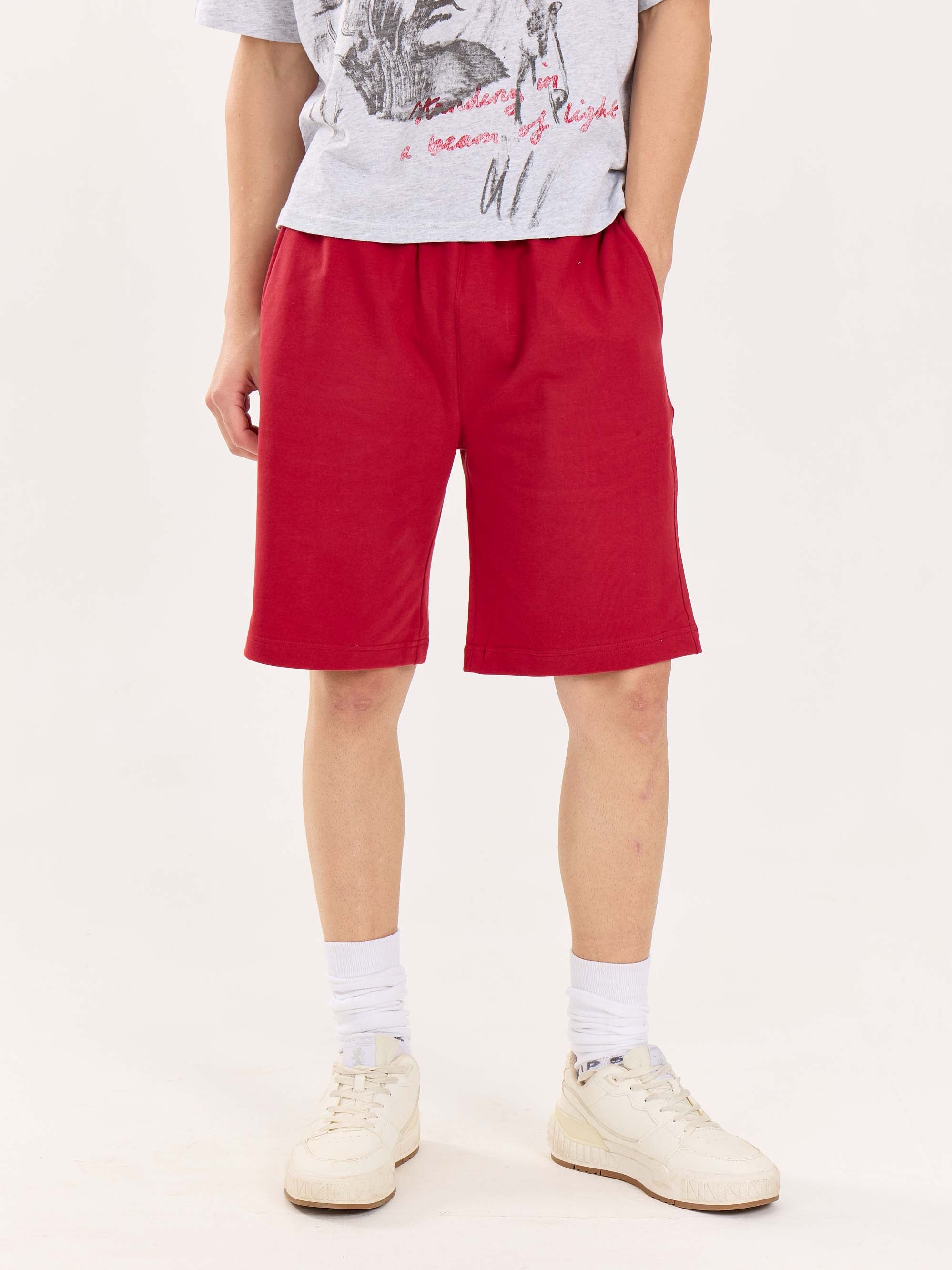Red Sweatshorts - Image 3