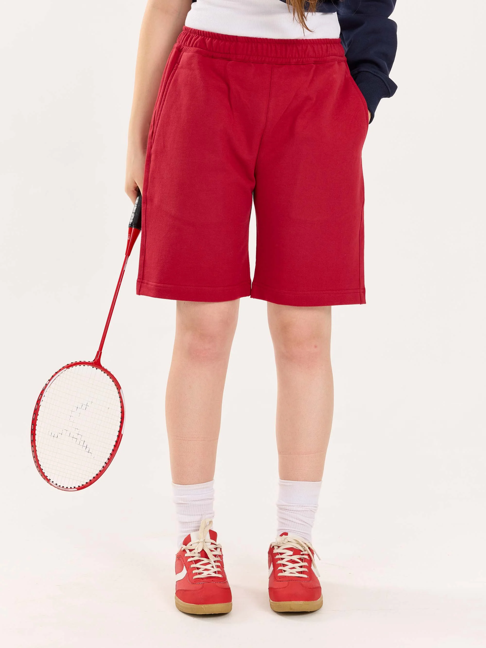 Red Sweatshorts - Image 4
