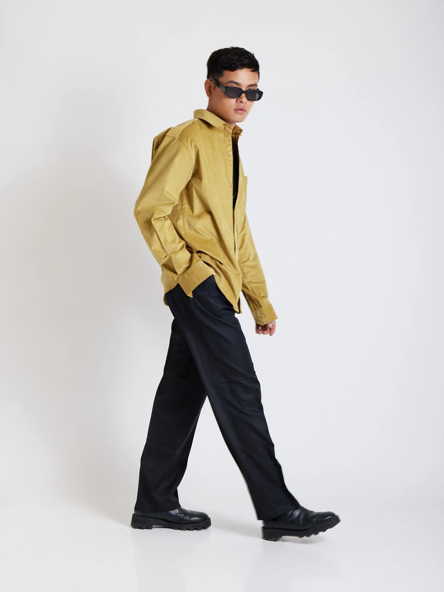 Relaxed Fit Corduroy Shirt - Image 3