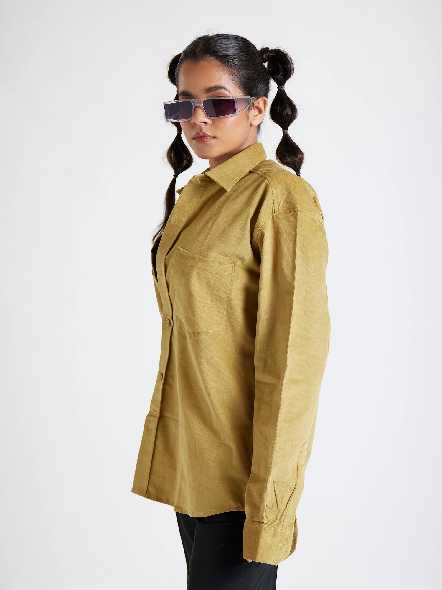 Relaxed Fit Corduroy Shirt - Image 6