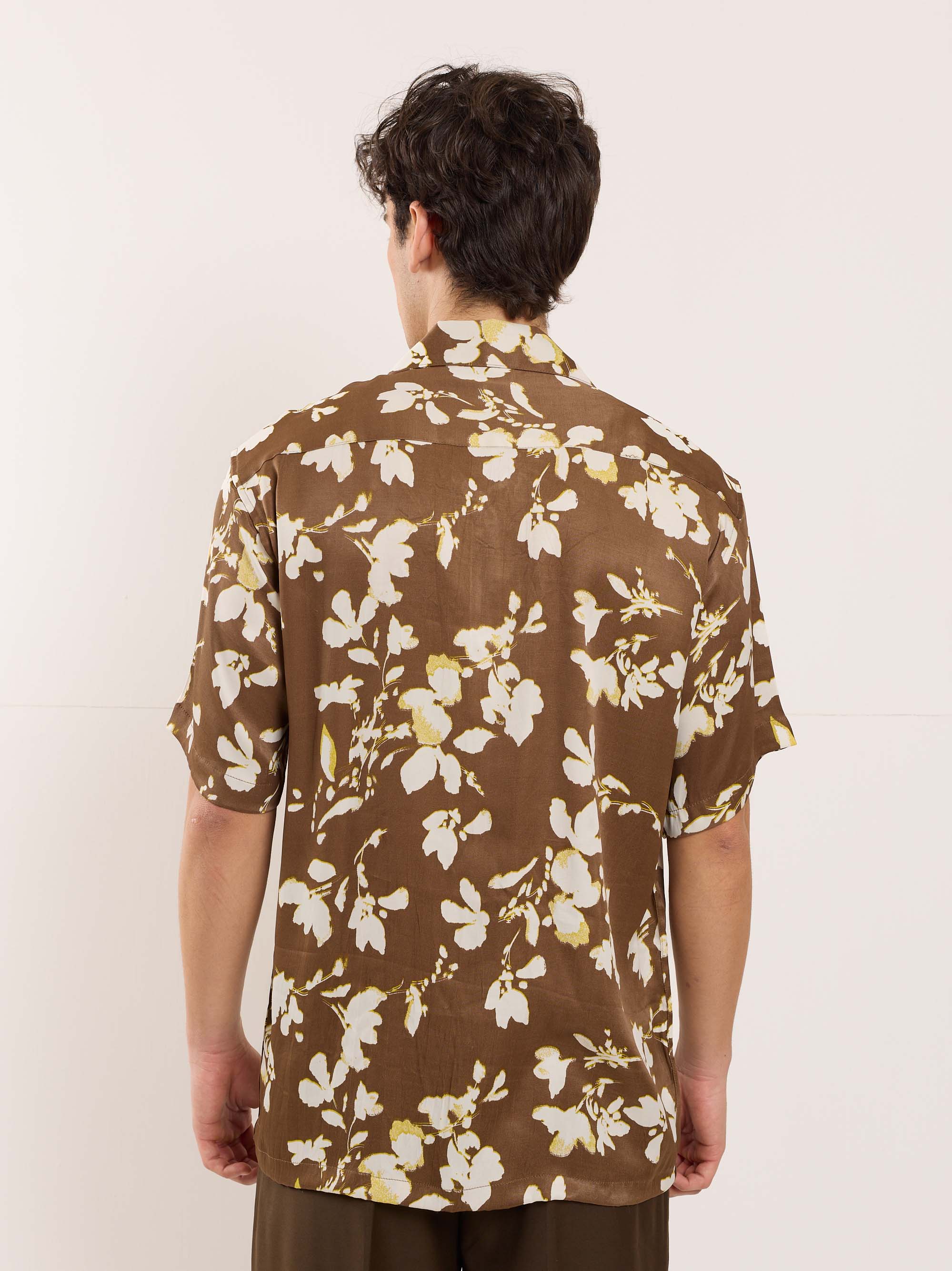 Satin Bloom Resort Shirt - Image 6