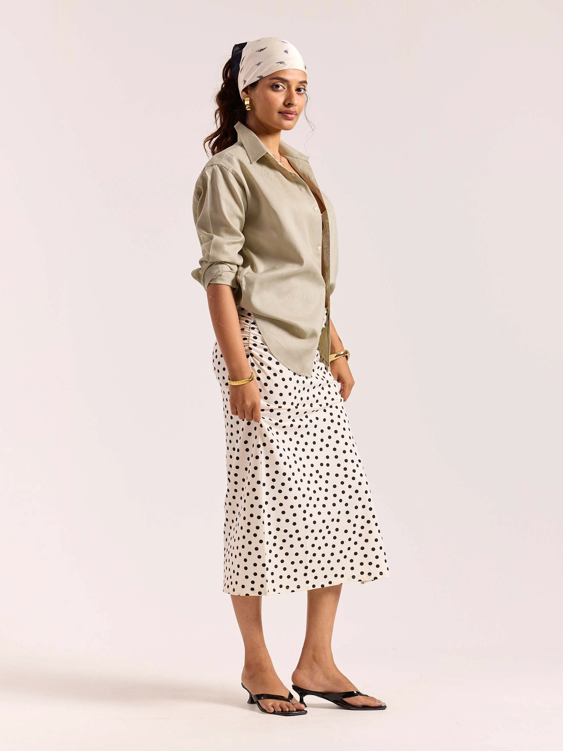 Tinted Pista Linen-blend Shirt - Image 5