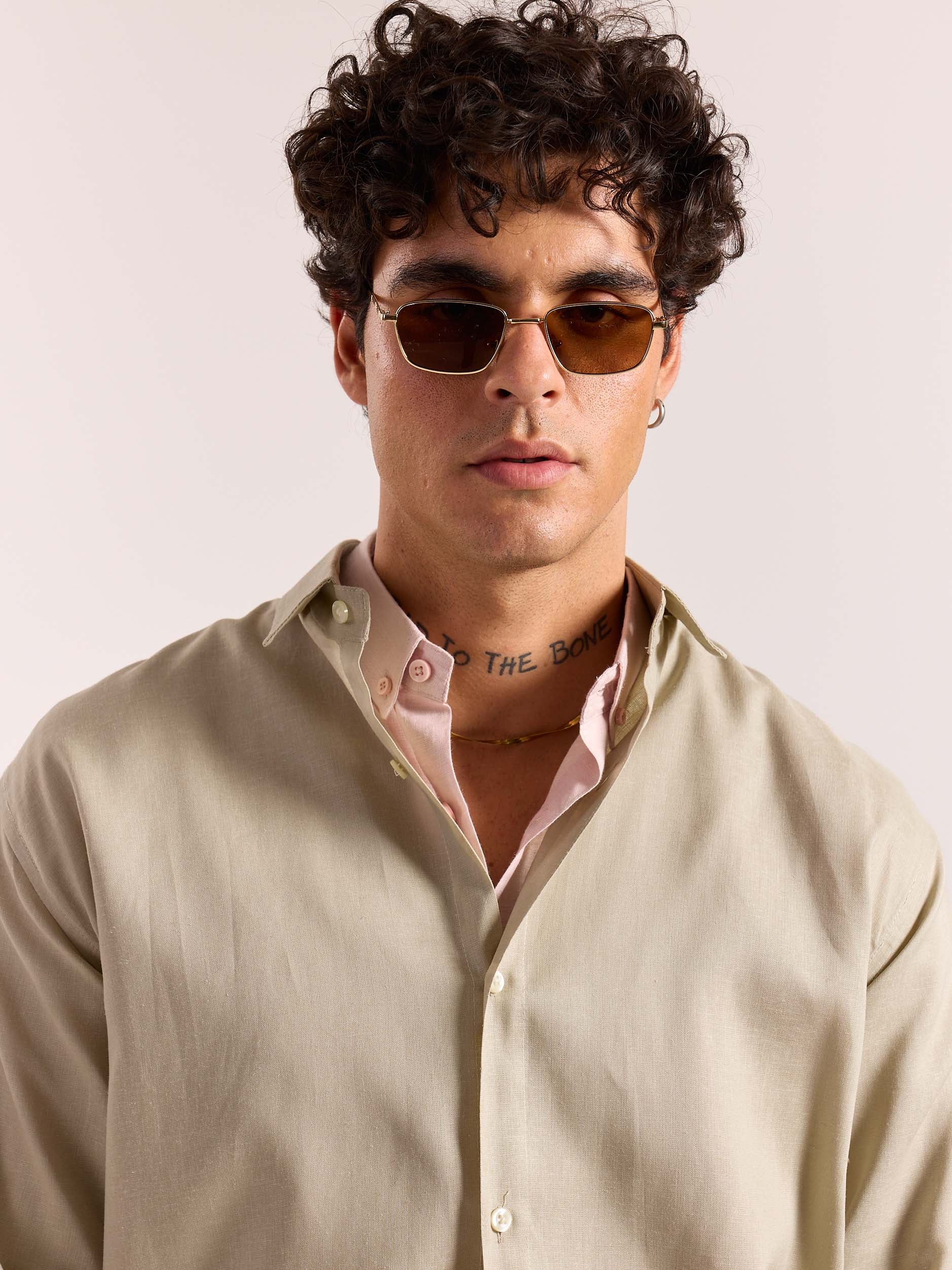 Tinted Pista Linen-blend Shirt - Image 6