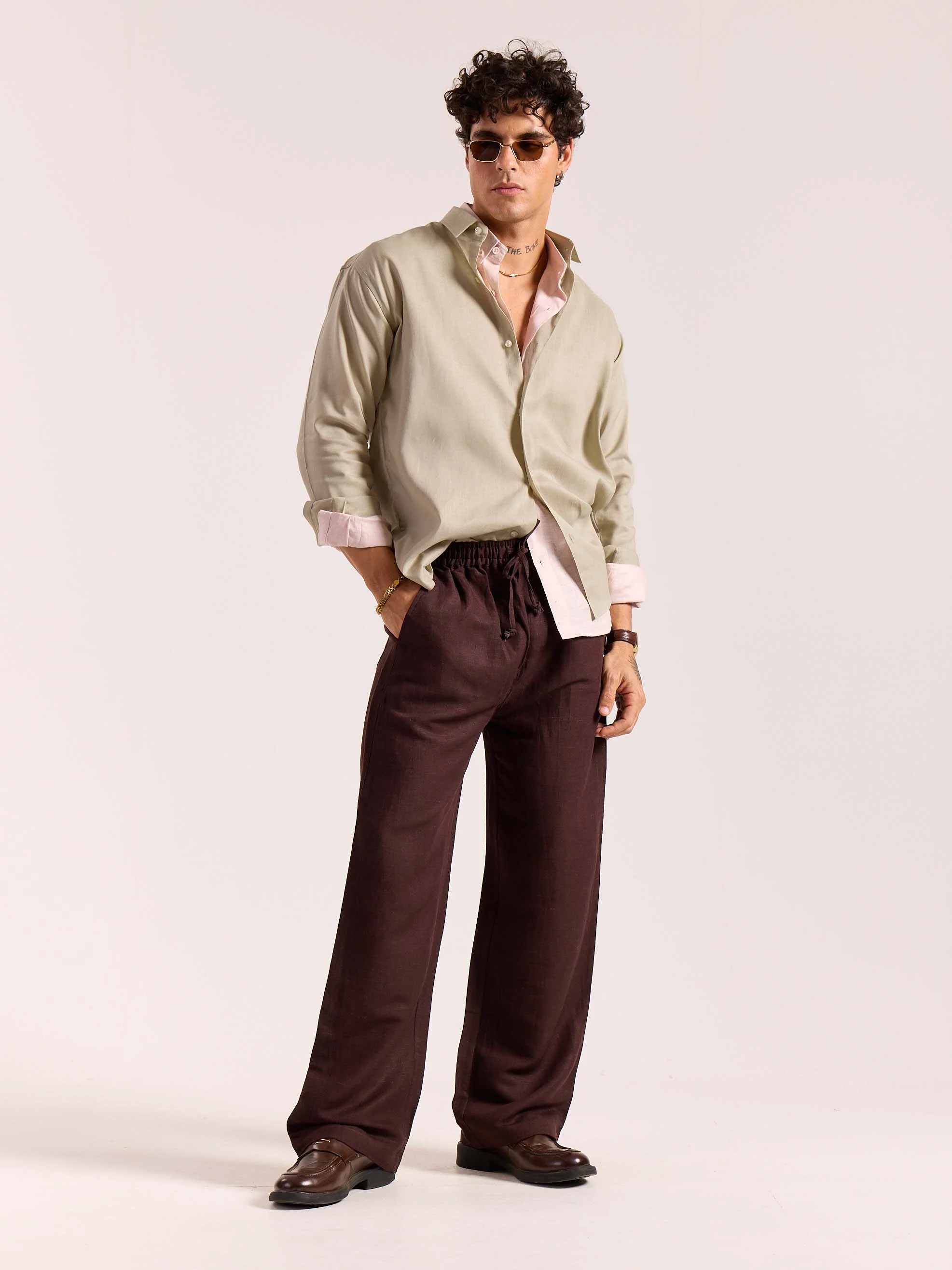 Tinted Pista Linen-blend Shirt - Image 8